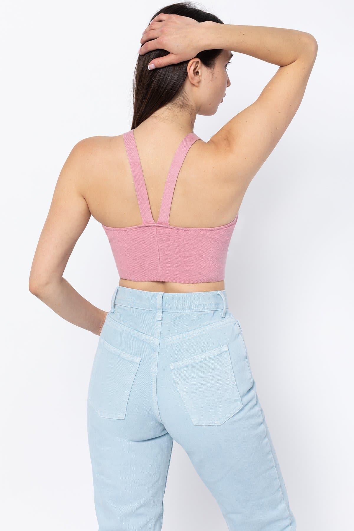 RFK53 - V Strap Knit Top - Image 8