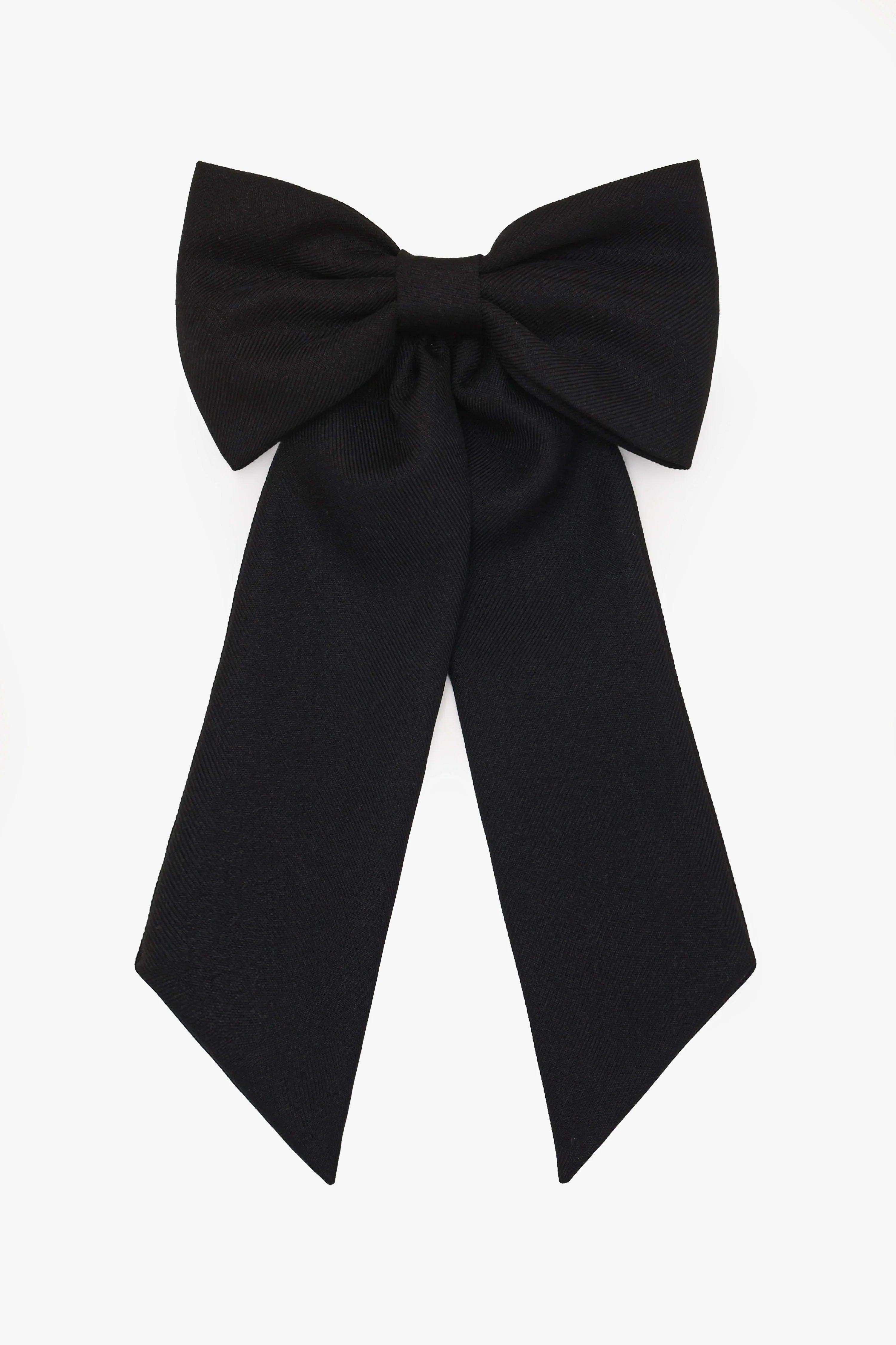 RGB051 - Poly Gabardine Long Schoolgirl Bow - Image 4