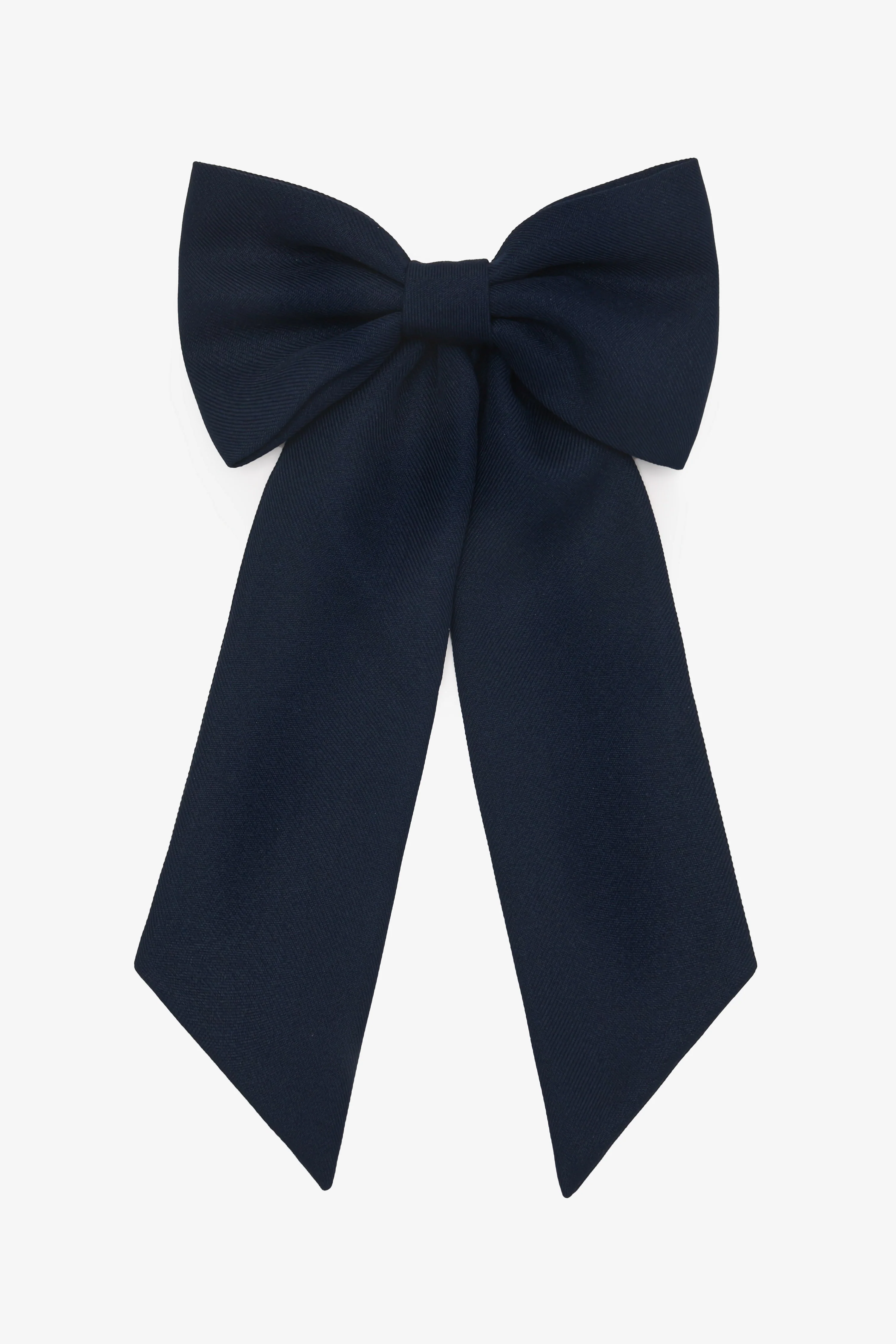 RGB051 - Poly Gabardine Long Schoolgirl Bow - Image 5