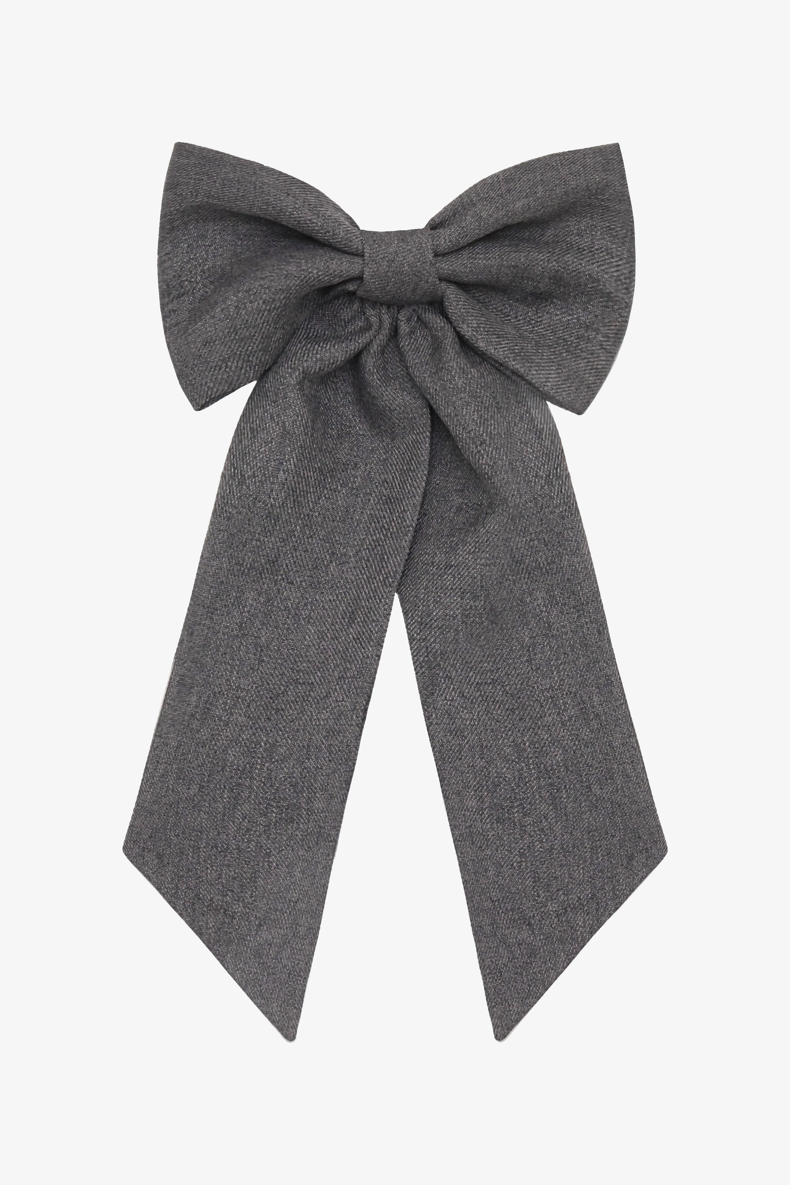 RGB051 - Poly Gabardine Long Schoolgirl Bow - Image 6