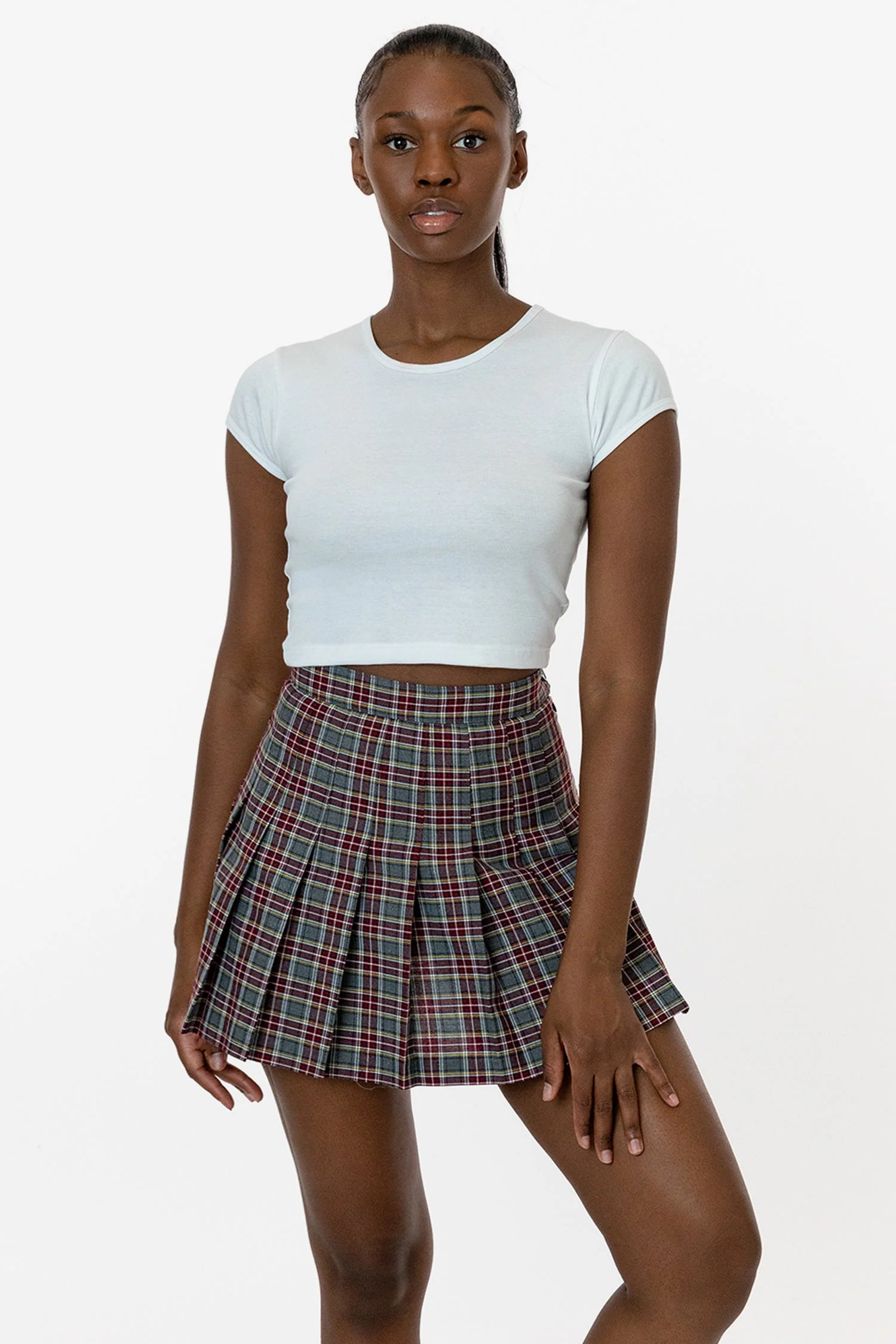 RGB300P - Plaid Tennis Skirt - Image 24