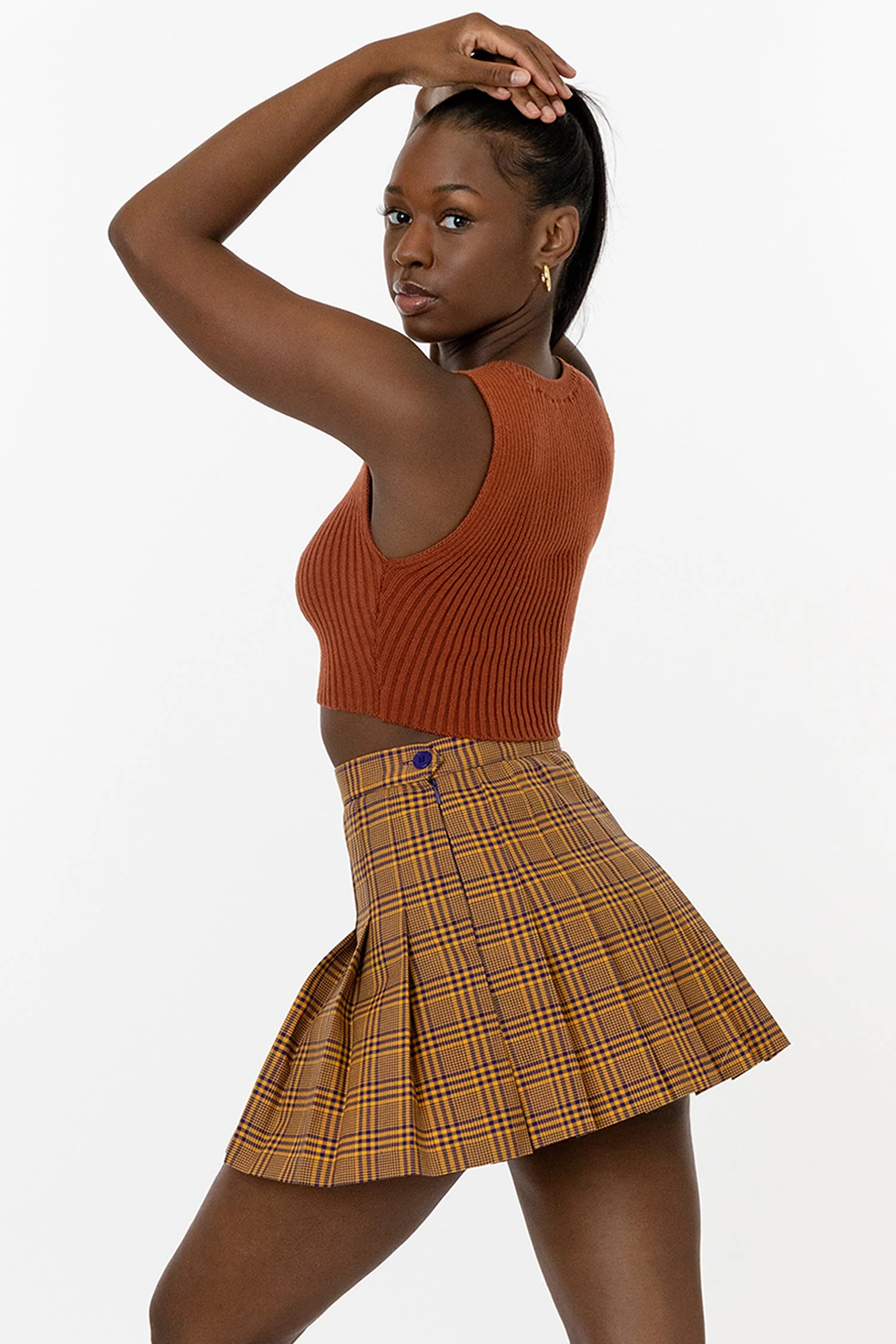 RGB300P - Plaid Tennis Skirt - Image 29