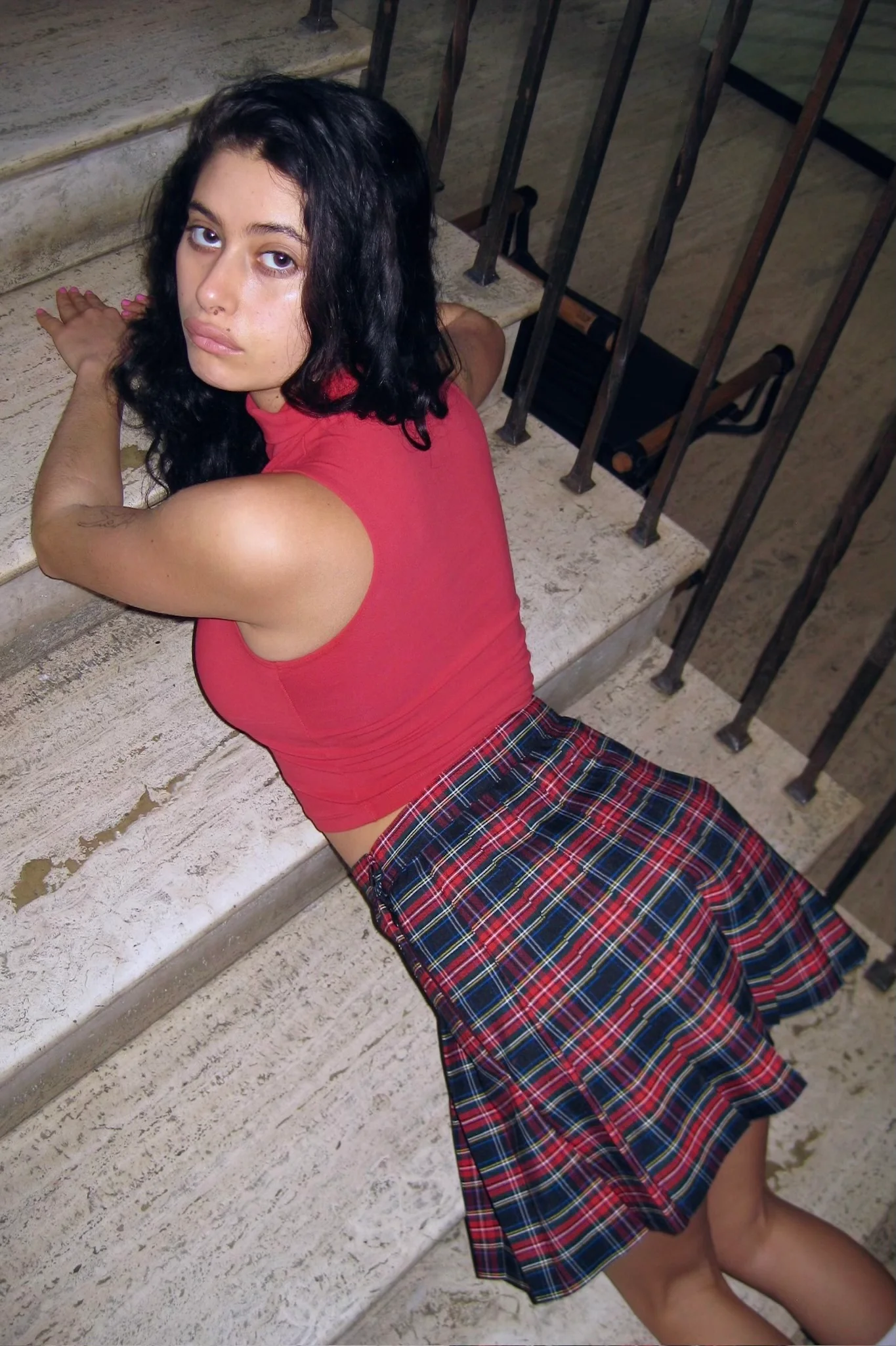 RGB300P - Plaid Tennis Skirt - Image 3