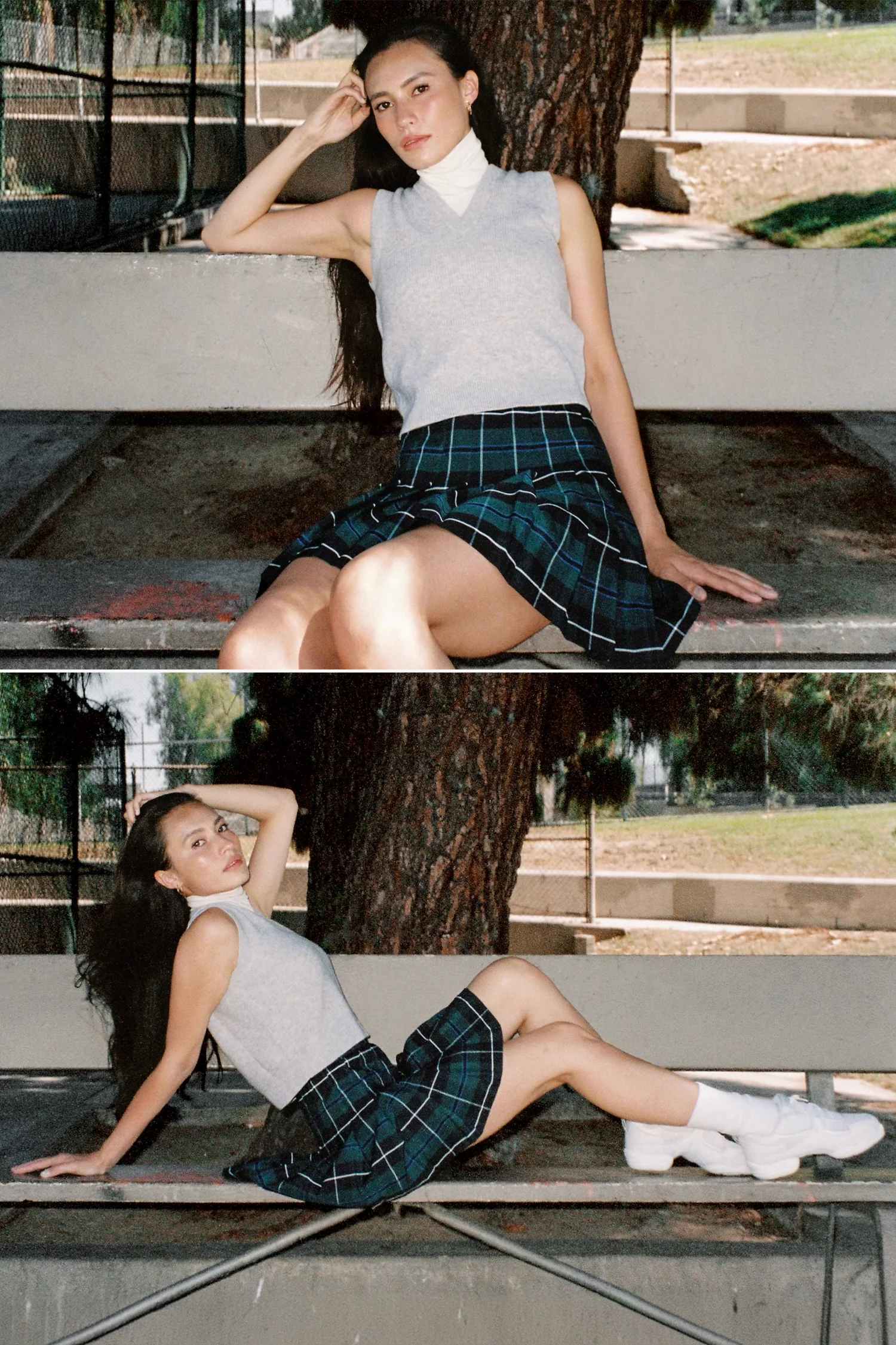 RGB300P - Plaid Tennis Skirt - Image 36