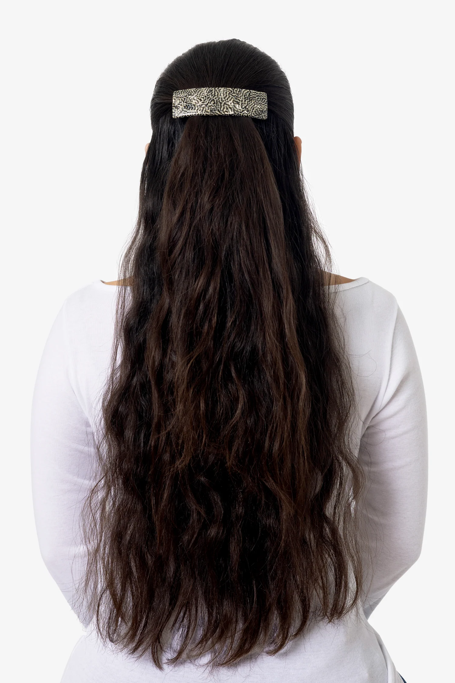 RHAC031 - Large Rectangle Barrette - Image 9