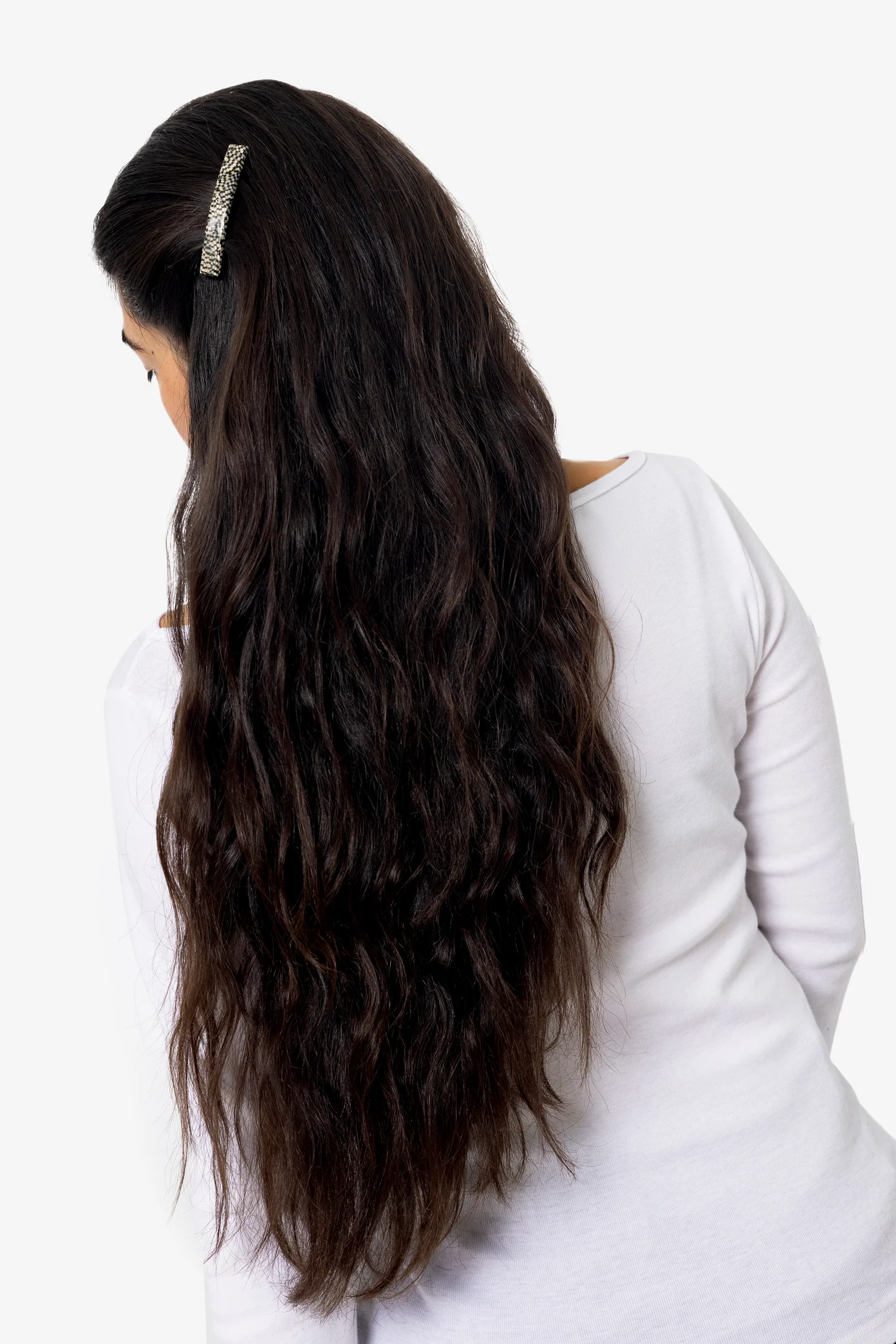 RHAC032 - Small Rectangle Barrette - Image 2