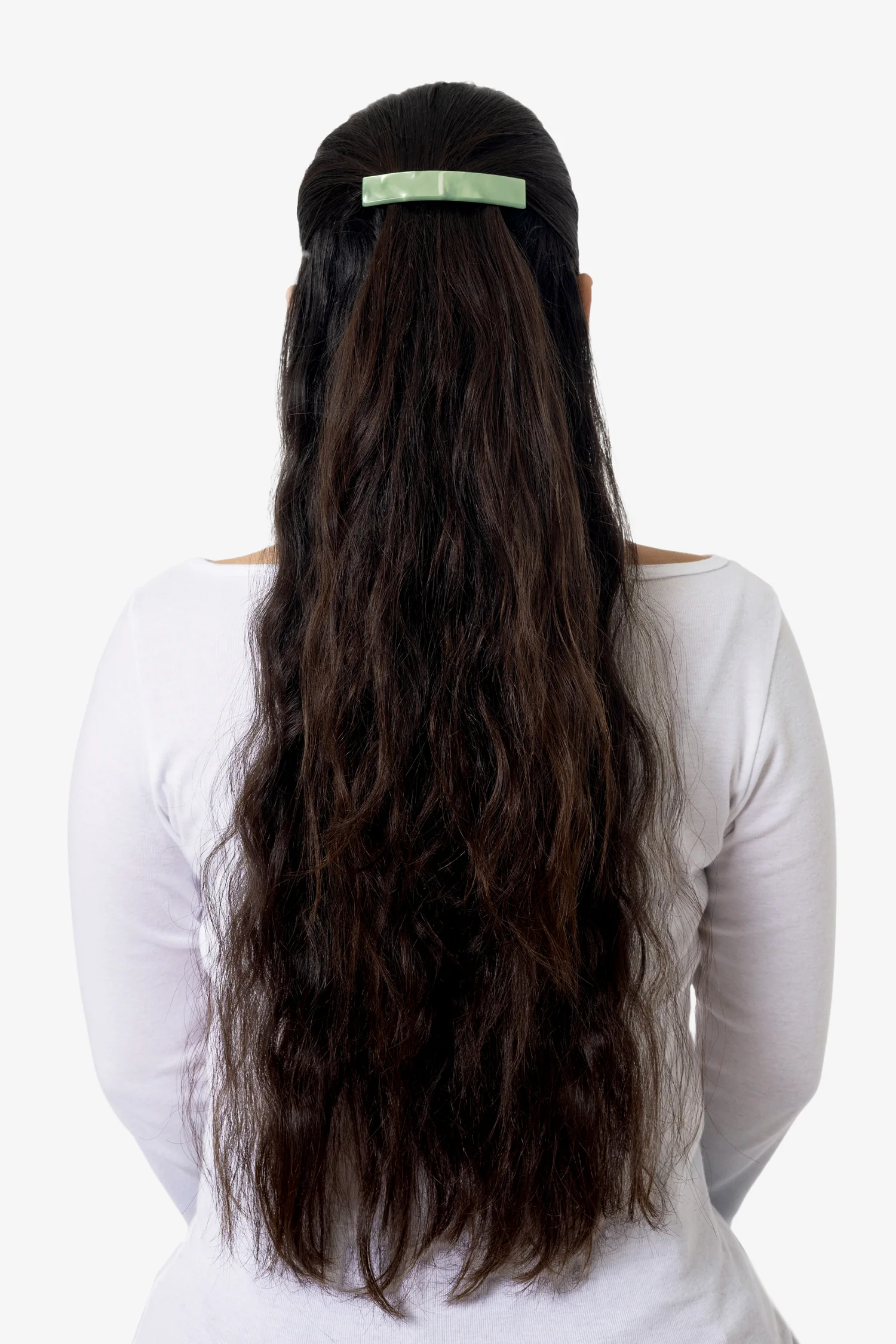RHAC034 - Classic Rectangle Barette - Image 2