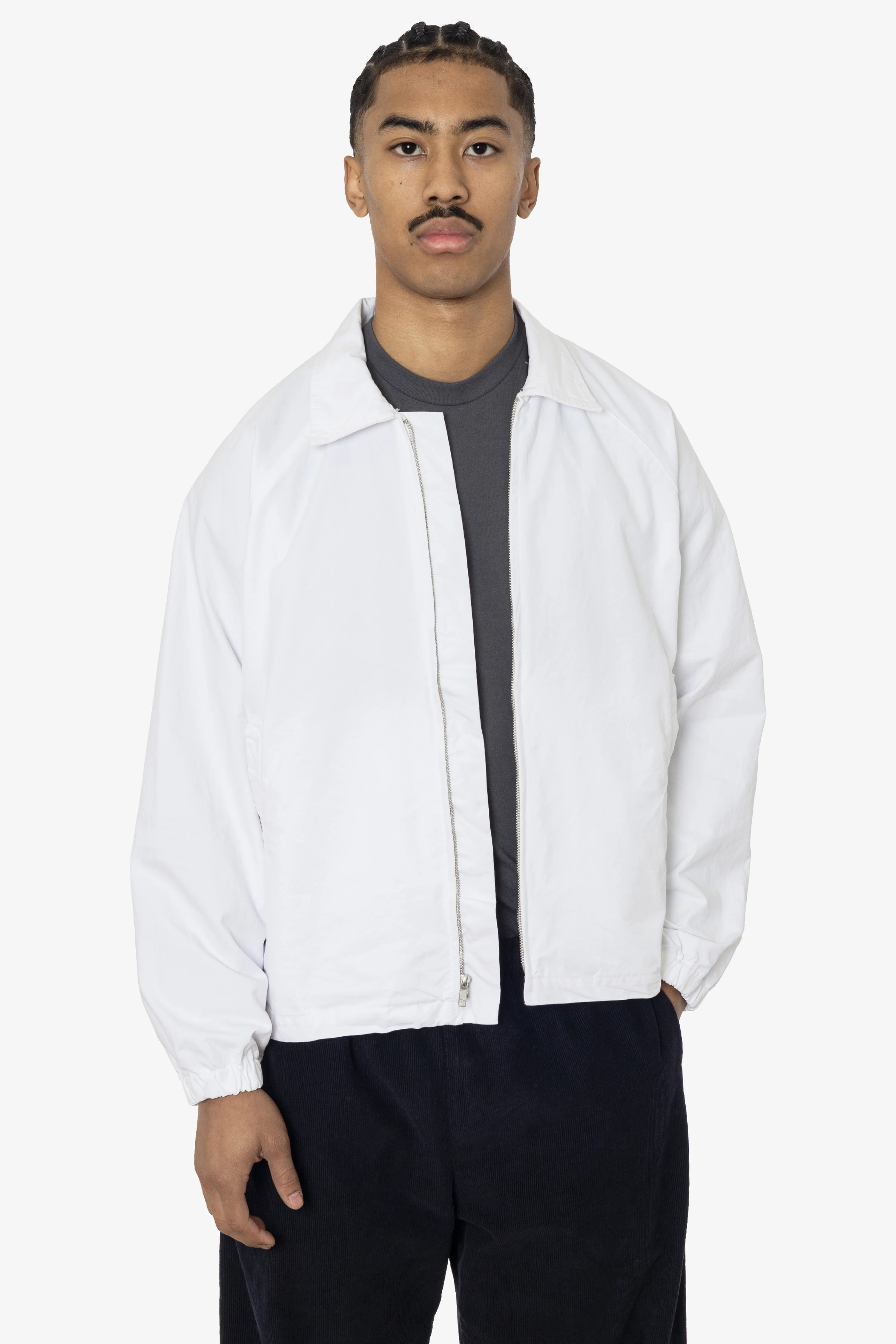 RHC401GD - 8oz Heavy Micro Canvas Zip-up Raglan Jacket - Image 12