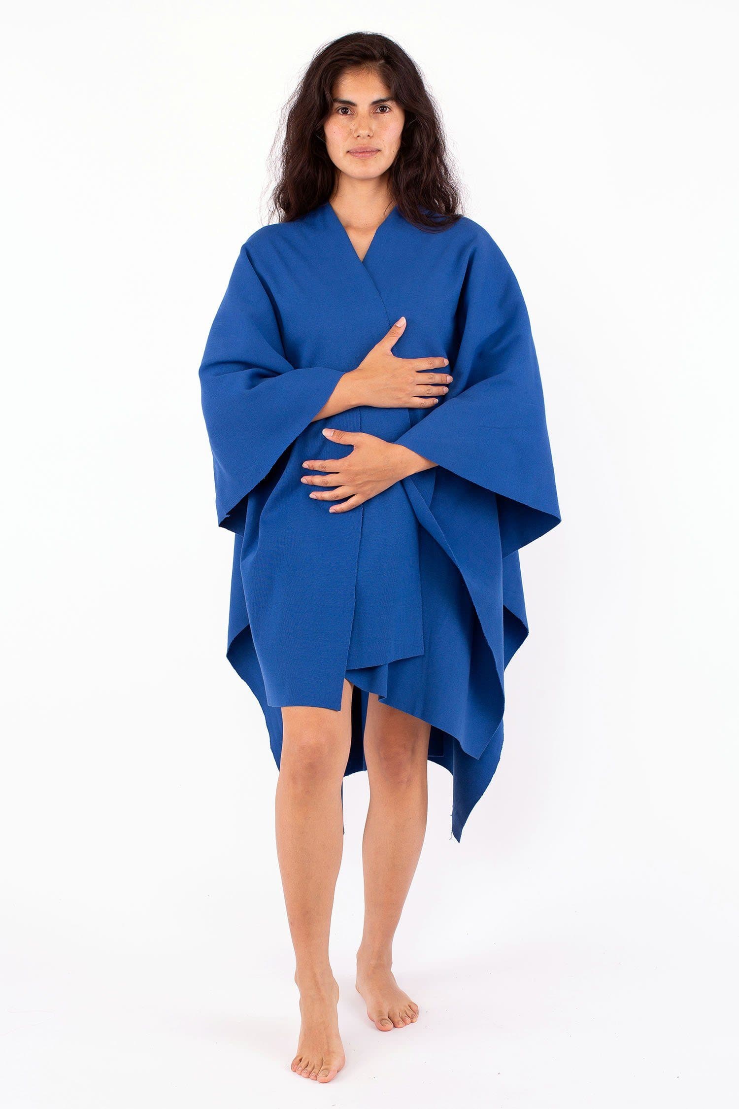 RHFR399GD - Heavy Cotton Rib Poncho - Image 12