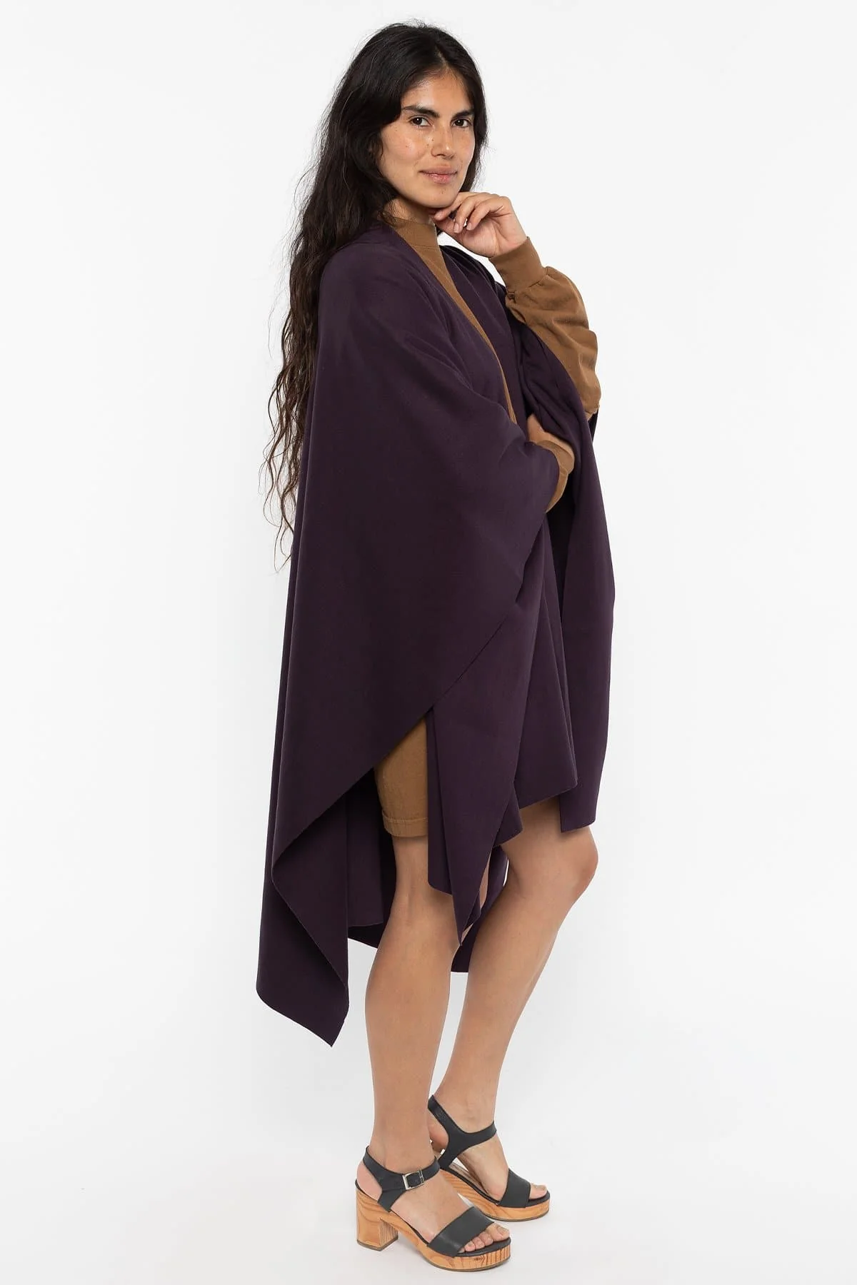 RHFR399GD - Heavy Cotton Rib Poncho - Image 13