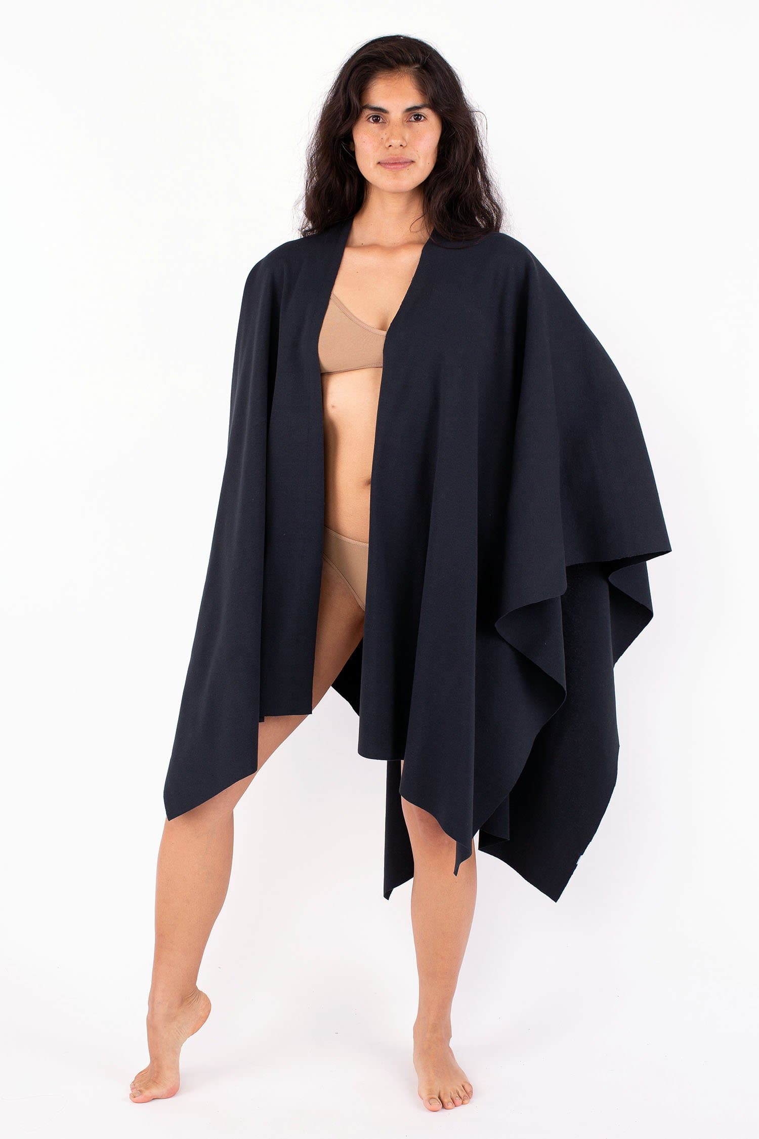 RHFR399GD - Heavy Cotton Rib Poncho - Image 15