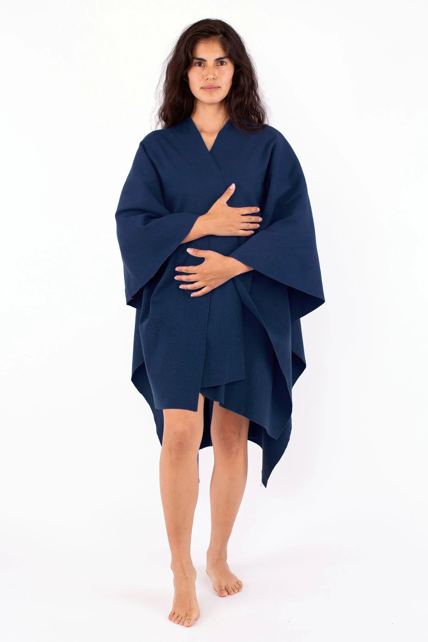 RHFR399GD - Heavy Cotton Rib Poncho - Image 18
