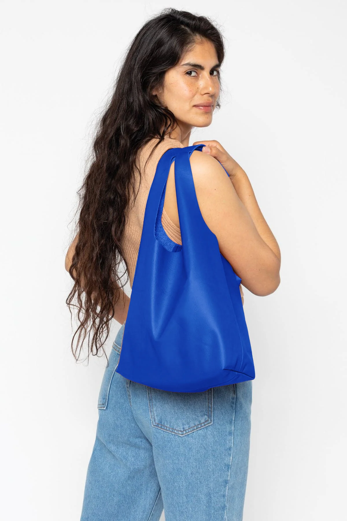 RLH3406 - Monochromatic Leather Shopping Bag - Image 116