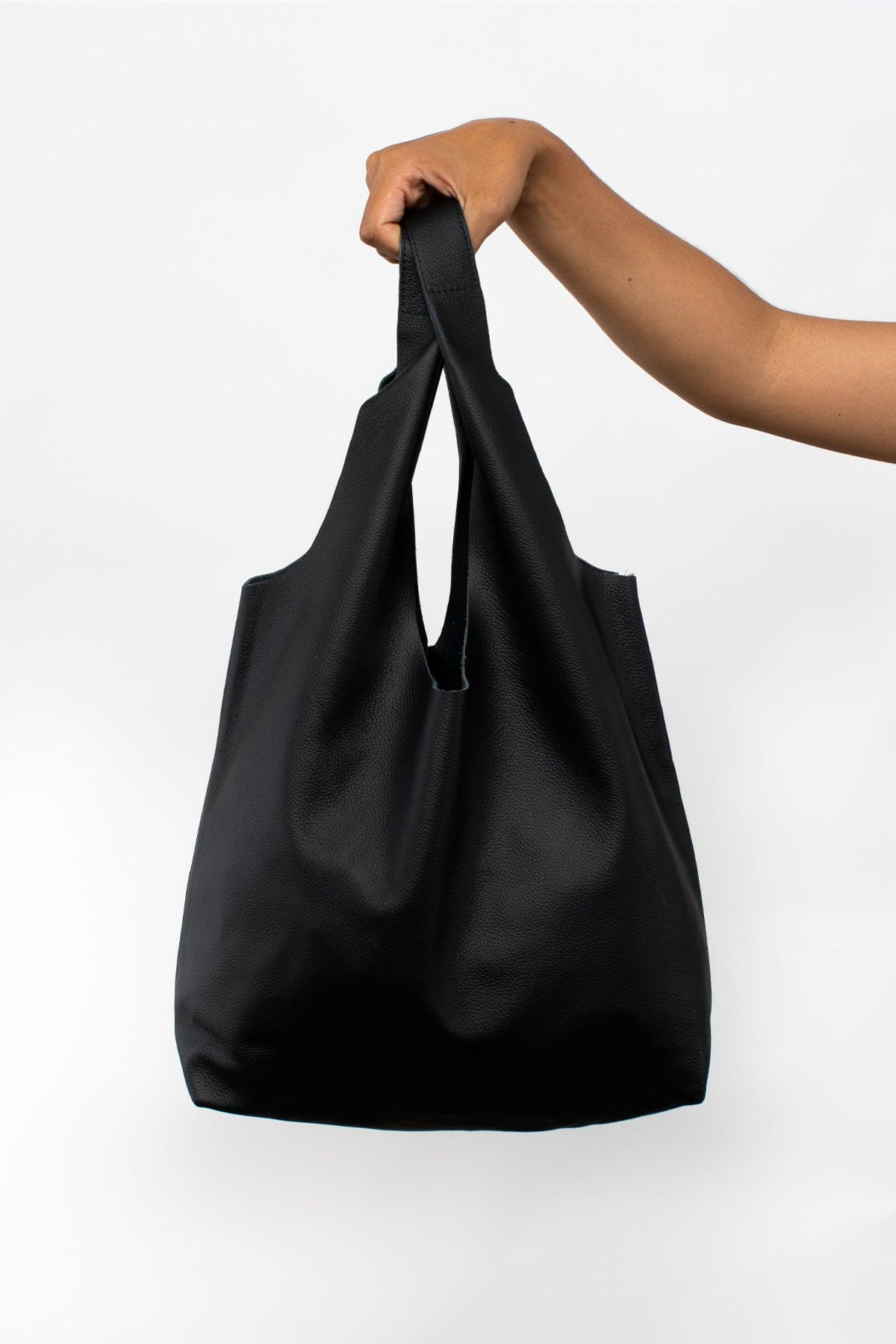 RLH3406 - Monochromatic Leather Shopping Bag - Image 26
