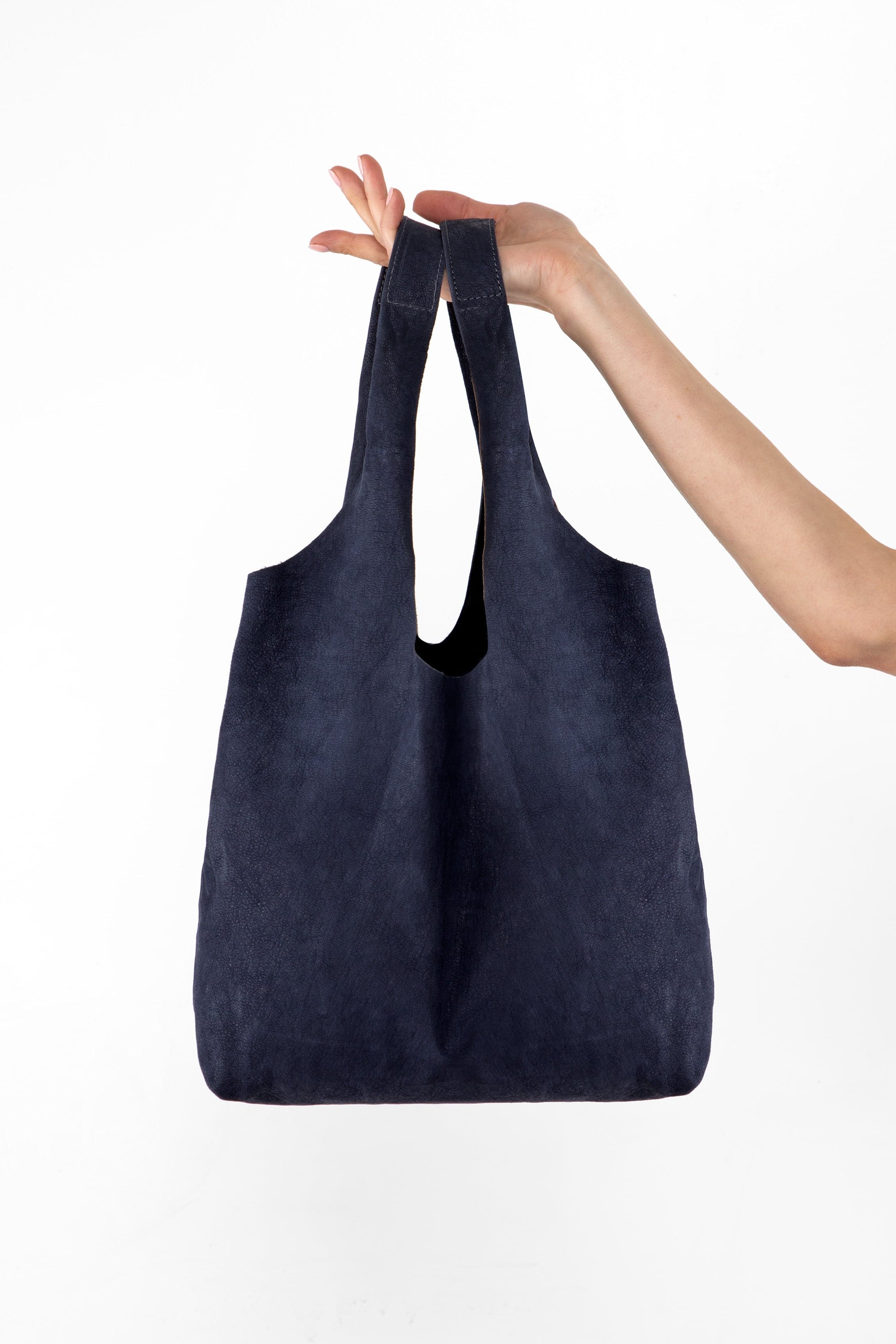 RLH3406 - Monochromatic Leather Shopping Bag - Image 47