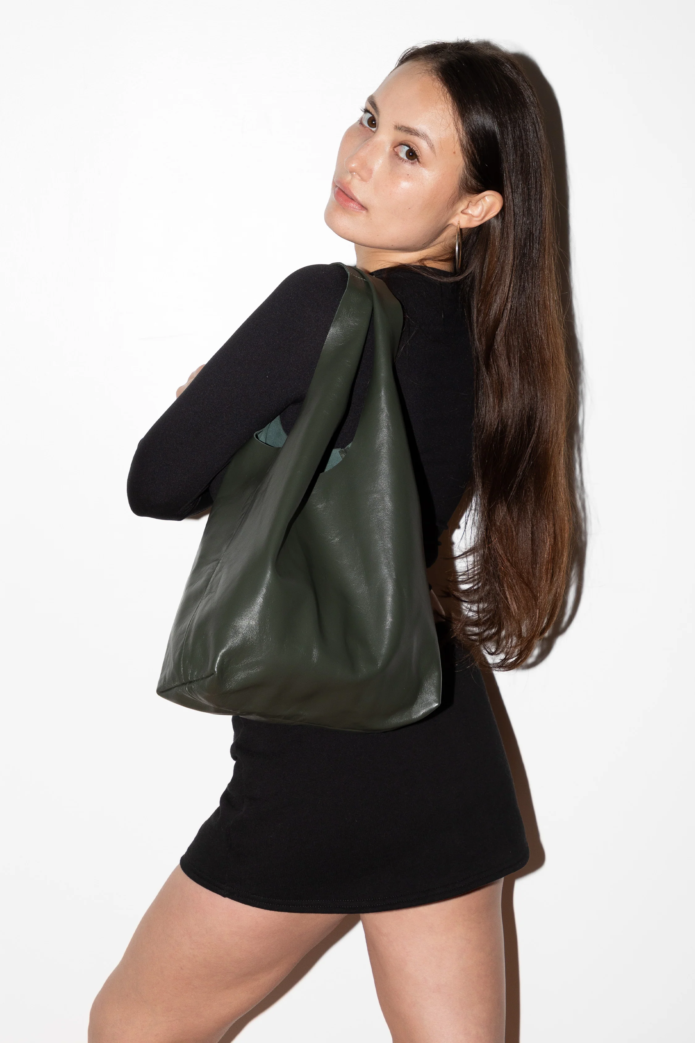 RLH3406 - Monochromatic Leather Shopping Bag - Image 68