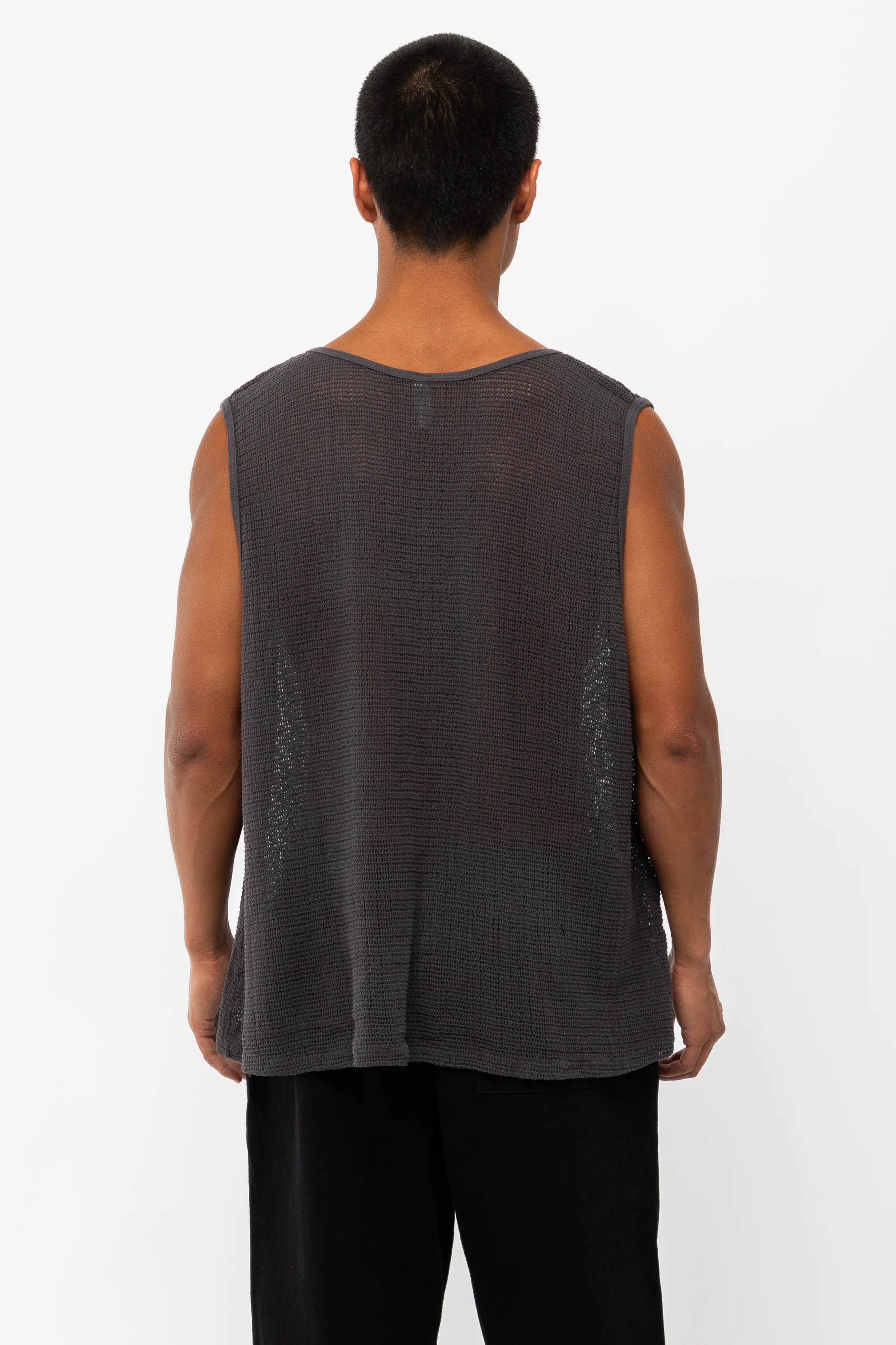 RIN15GD - Unisex Cotton Fishnet Tank Top - Image 37