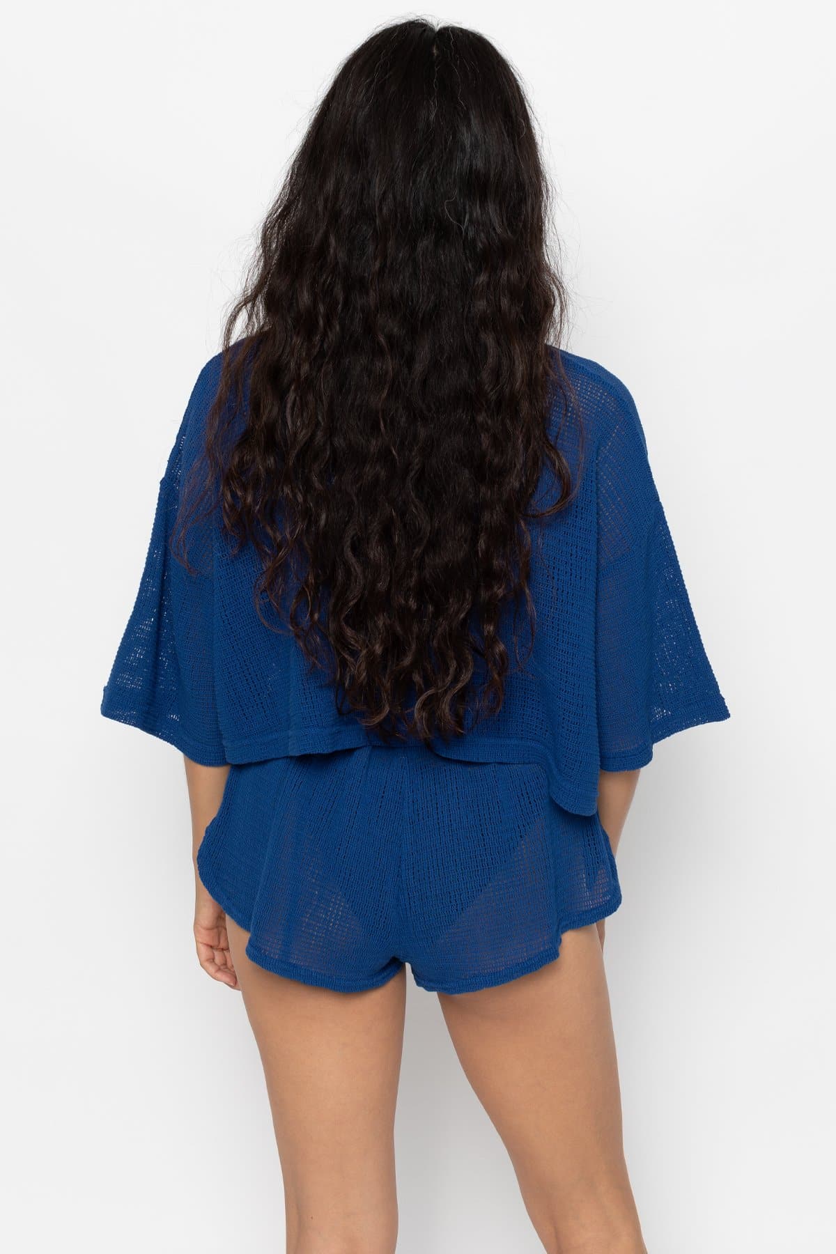 RIN304GD - Cotton Fishnet Garment Dye Shorts - Image 22