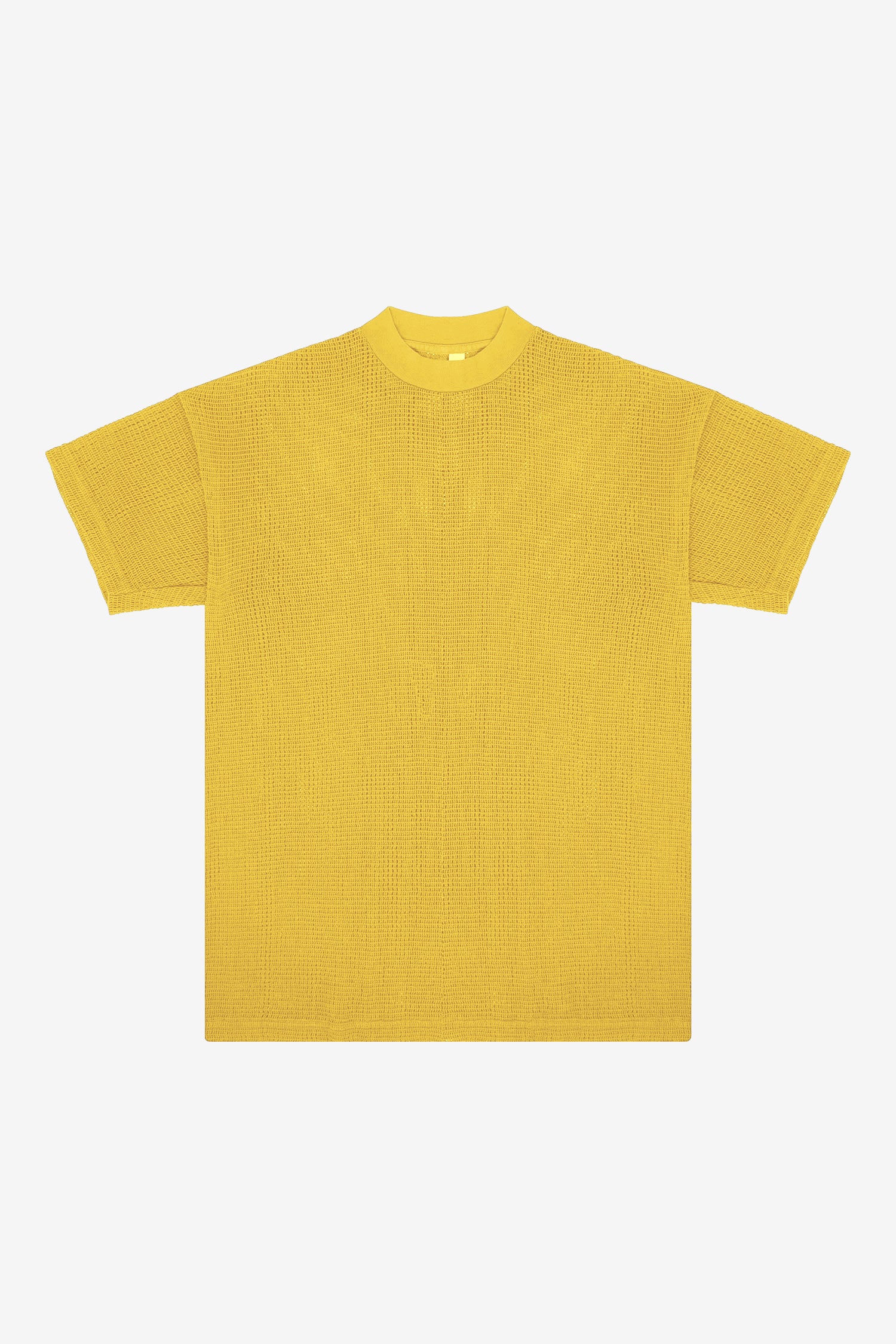 RIN500GD - Cotton Fishnet Mock Neck Big Tee - Image 27
