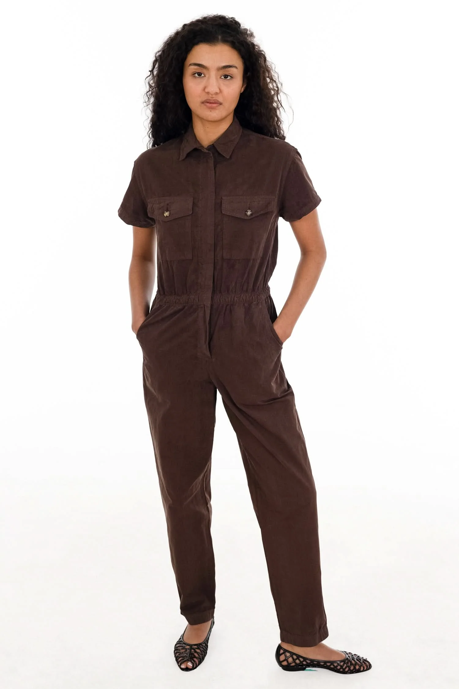 RJC3201GD - Short Sleeve Utility Jumpsuit - Image 11