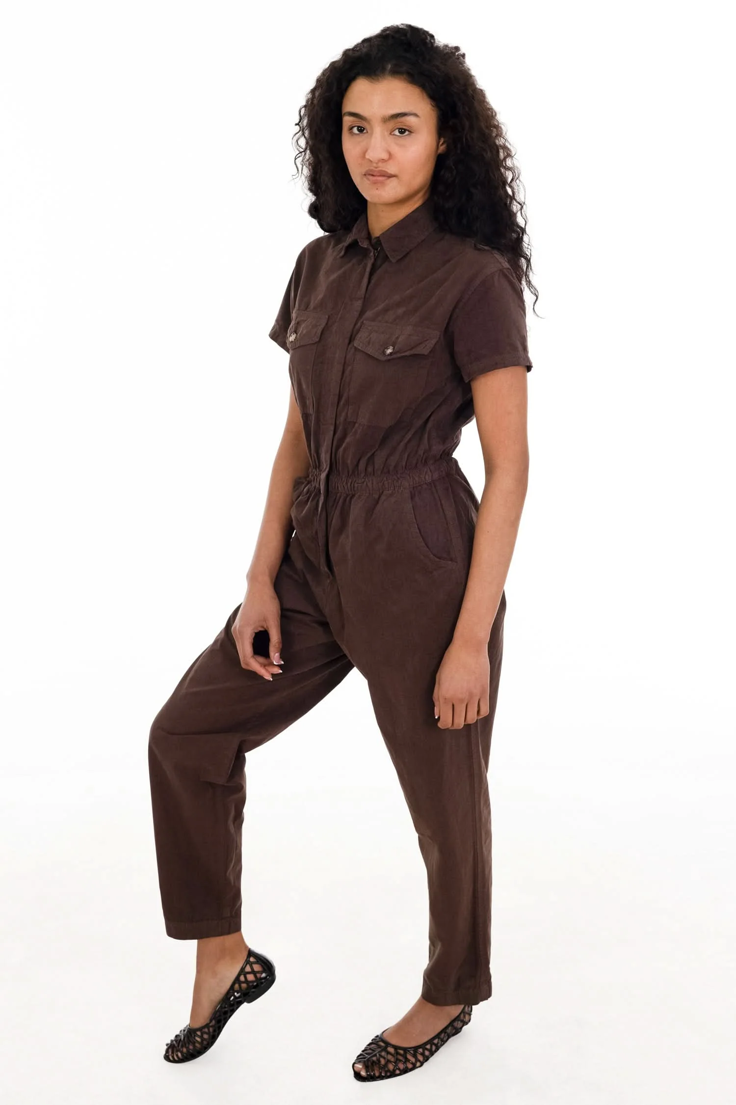 RJC3201GD - Short Sleeve Utility Jumpsuit - Image 12