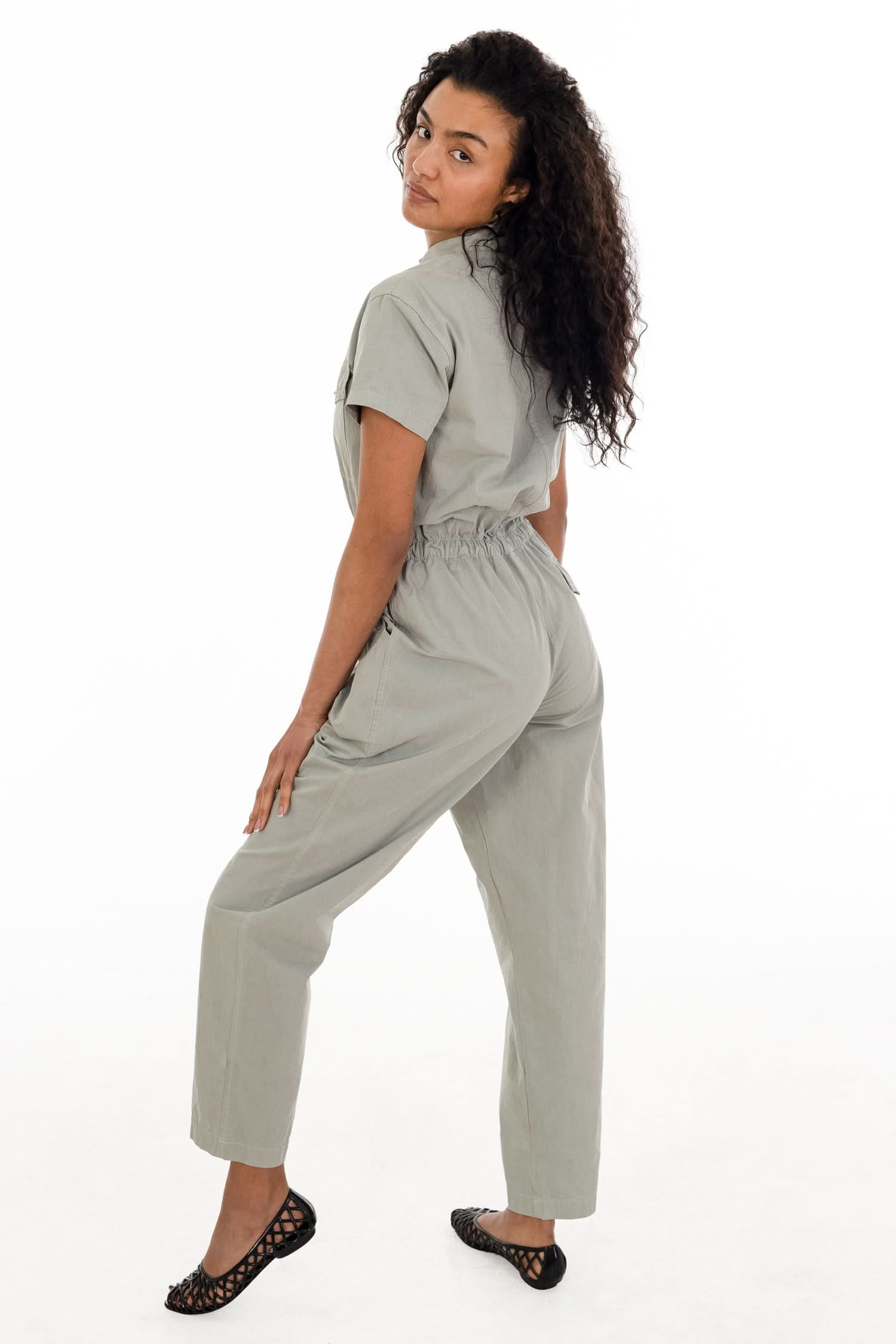 RJC3201GD - Short Sleeve Utility Jumpsuit - Image 14