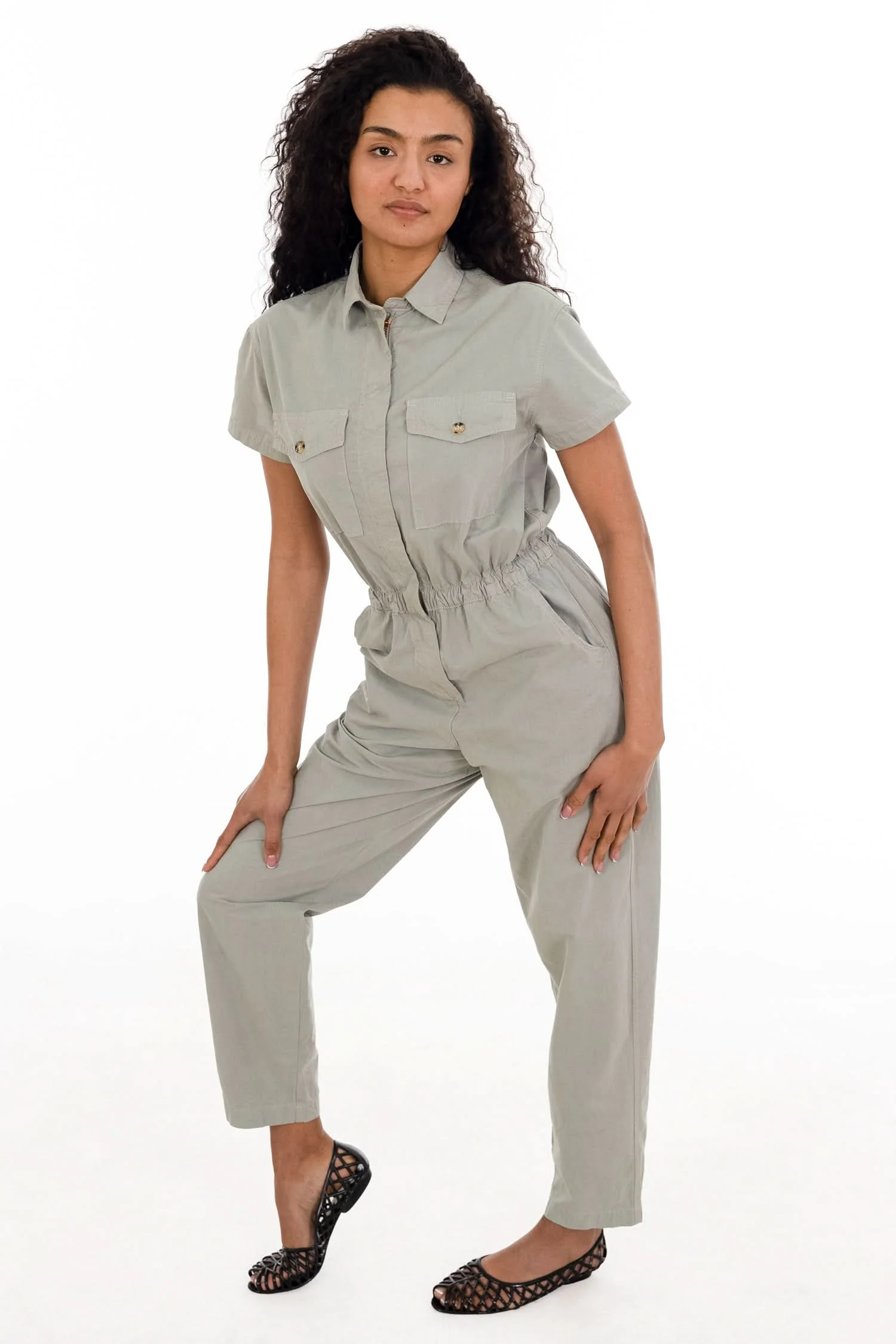 RJC3201GD - Short Sleeve Utility Jumpsuit - Image 16