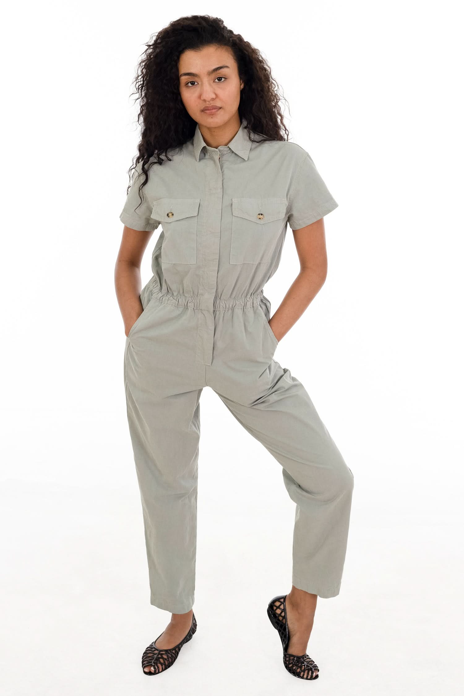 RJC3201GD - Short Sleeve Utility Jumpsuit - Image 17