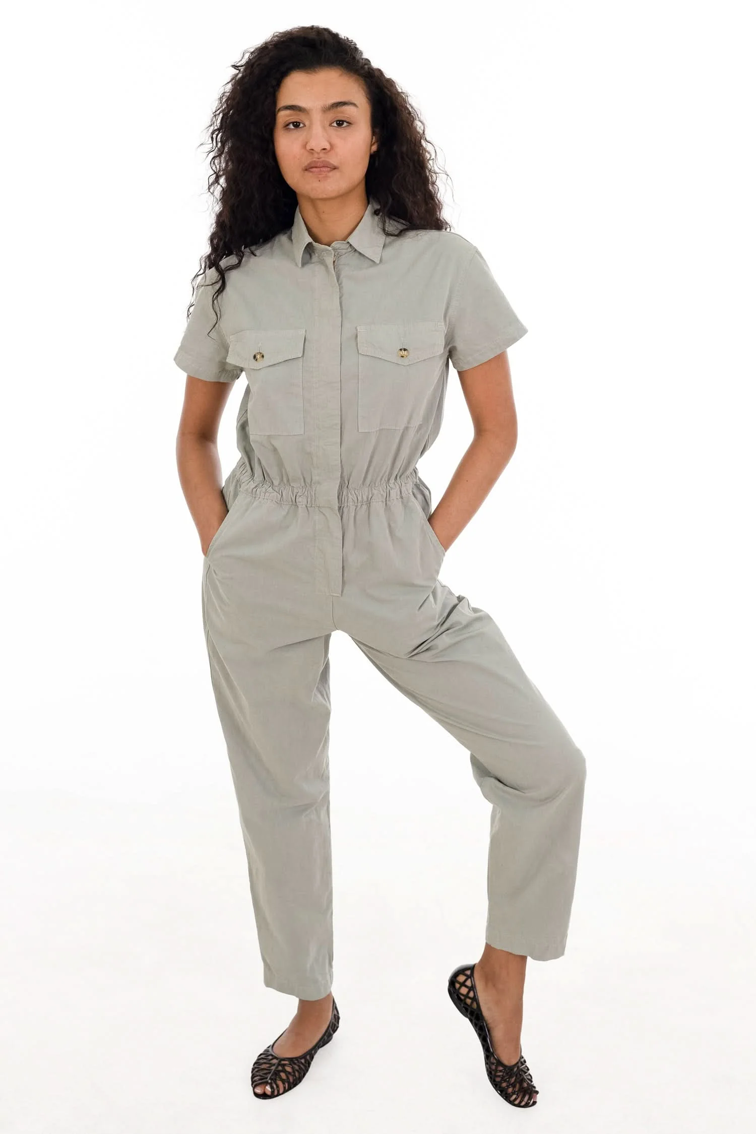 RJC3201GD - Short Sleeve Utility Jumpsuit - Image 18