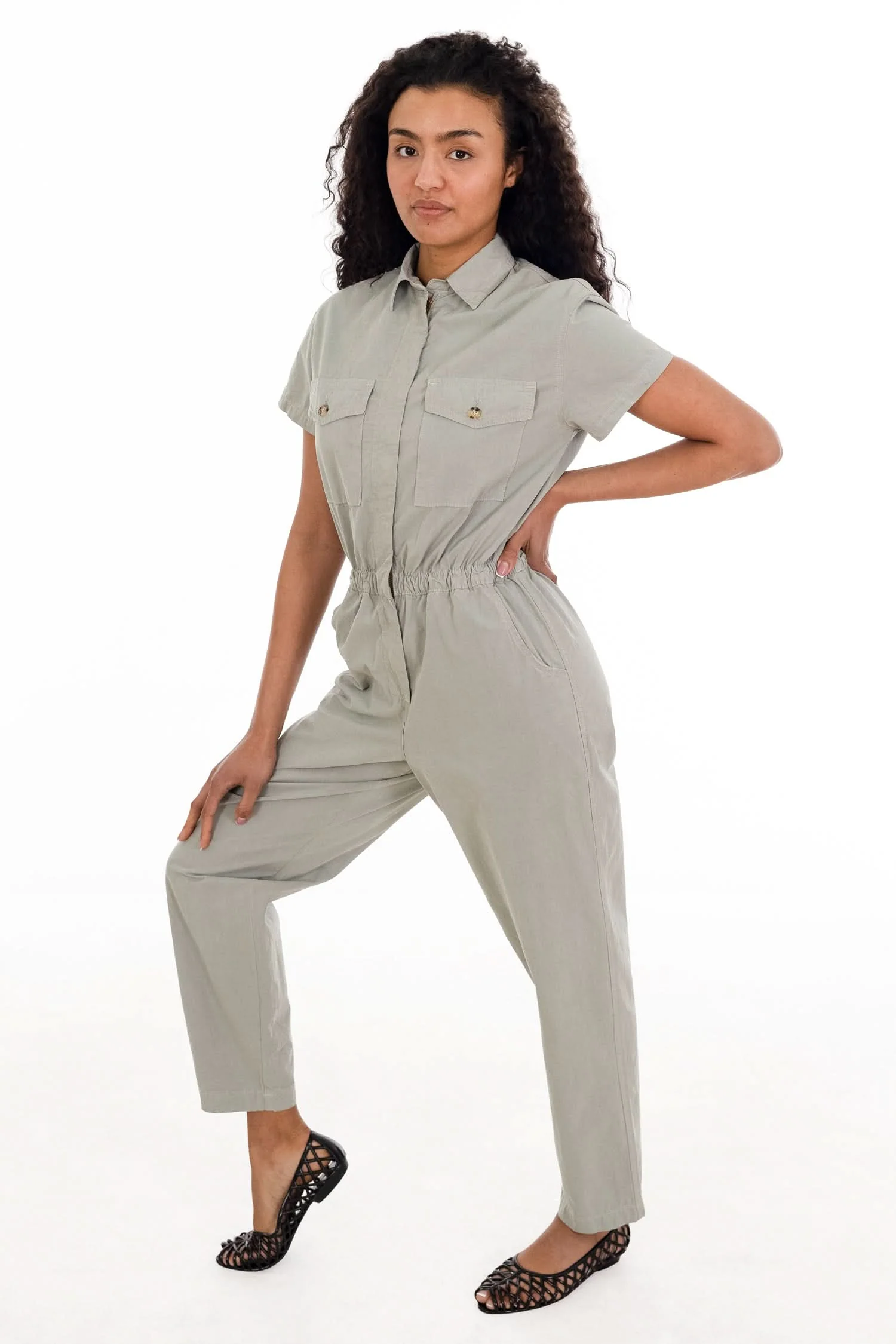 RJC3201GD - Short Sleeve Utility Jumpsuit - Image 22