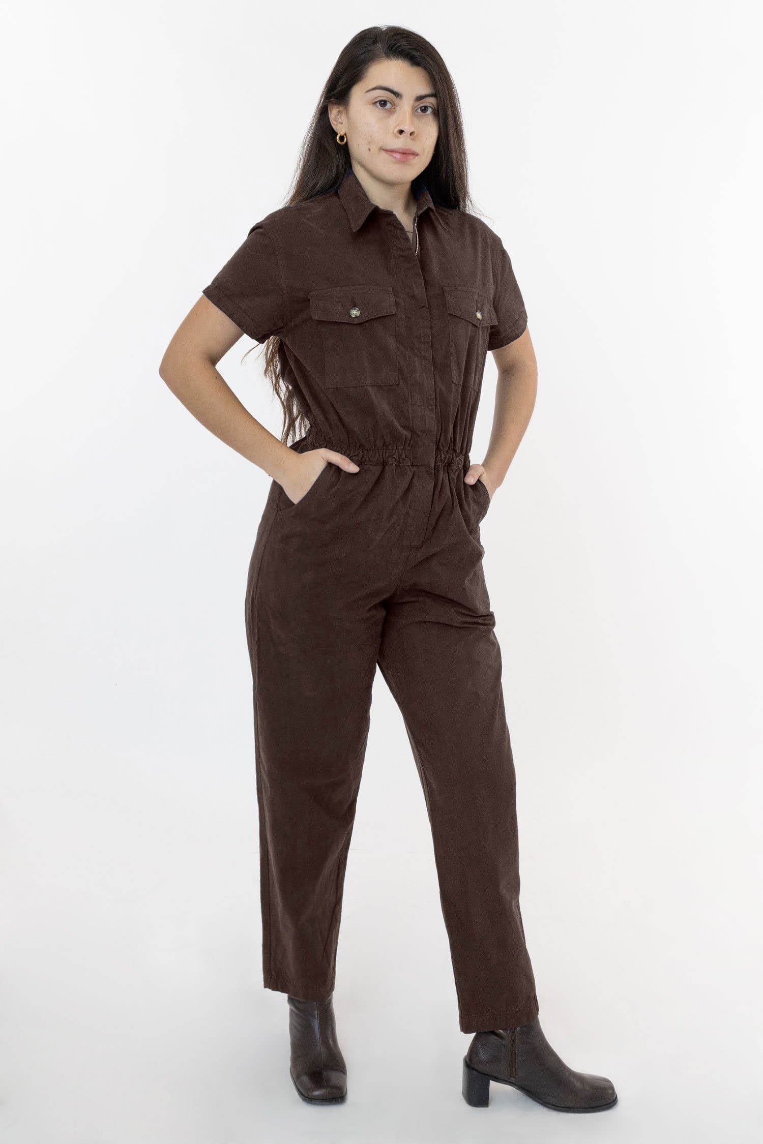 RJC3201GD - Short Sleeve Utility Jumpsuit - Image 3