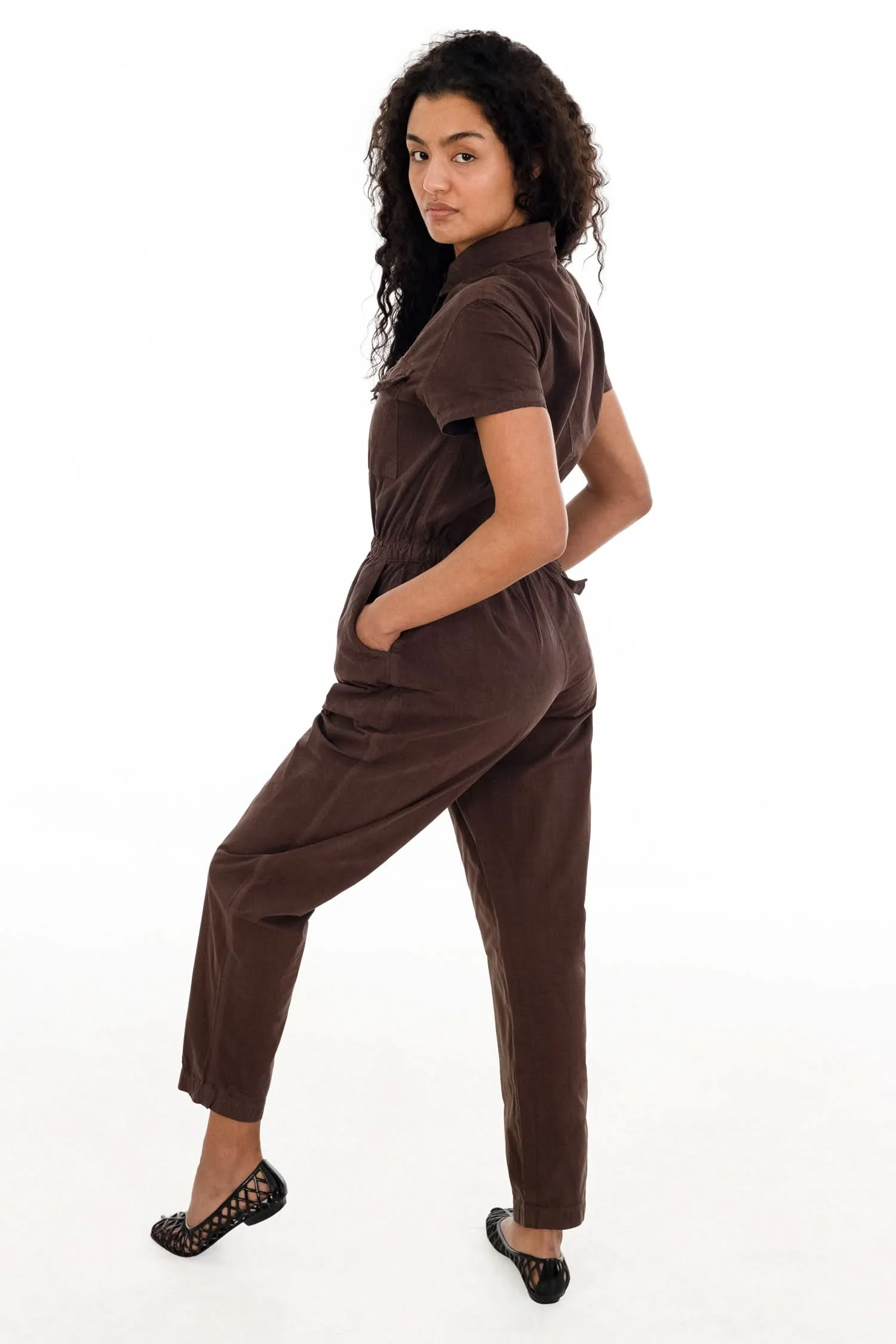 RJC3201GD - Short Sleeve Utility Jumpsuit - Image 9