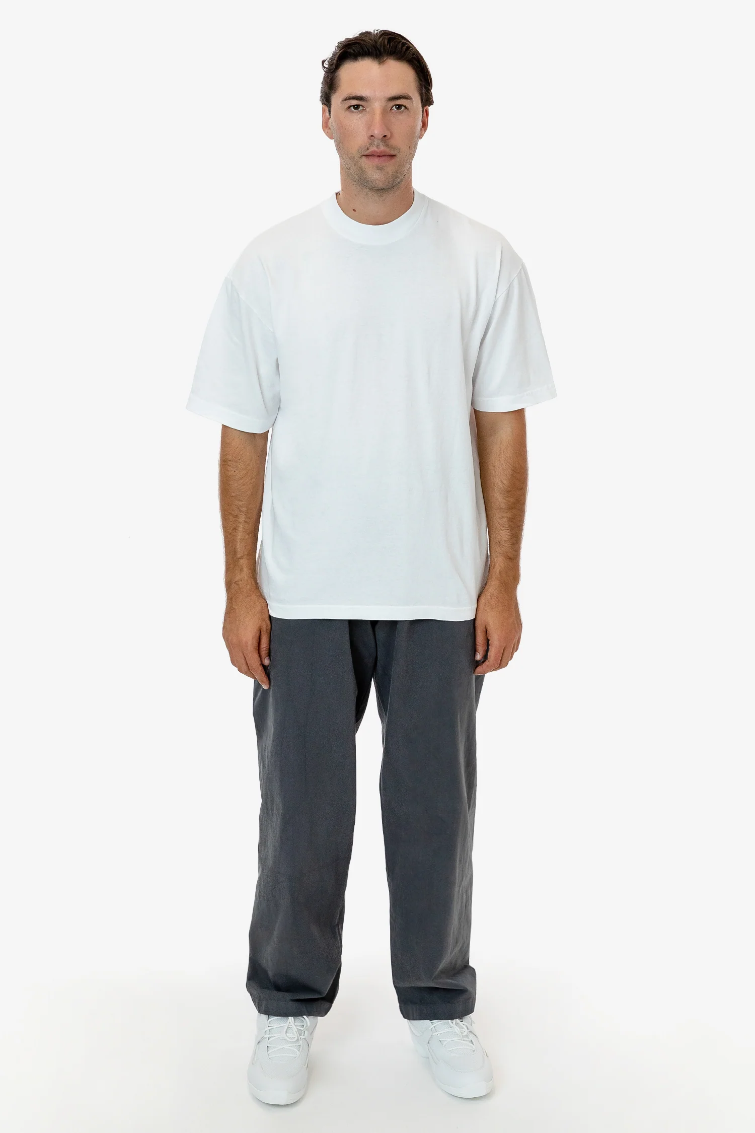 RJC405GD - Cotton Poplin Wide Leg Pant - Image 4