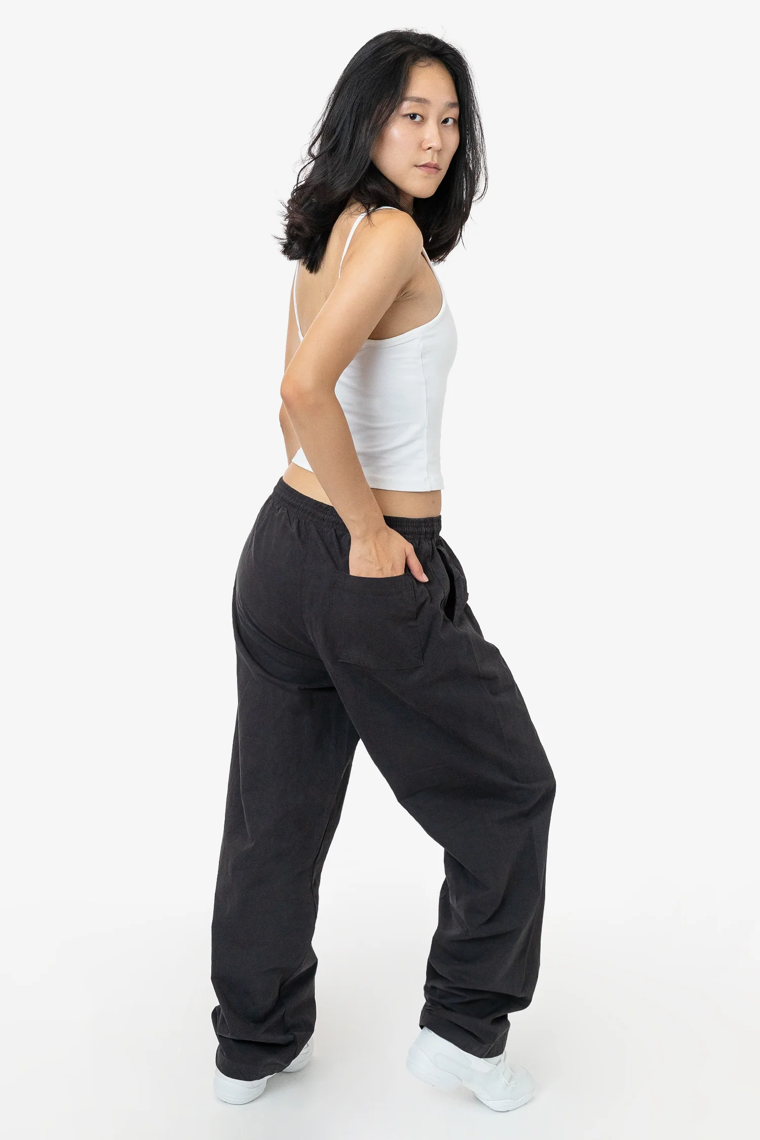 RJC405GD Unisex - Cotton Poplin Wide Leg Pant - Image 5