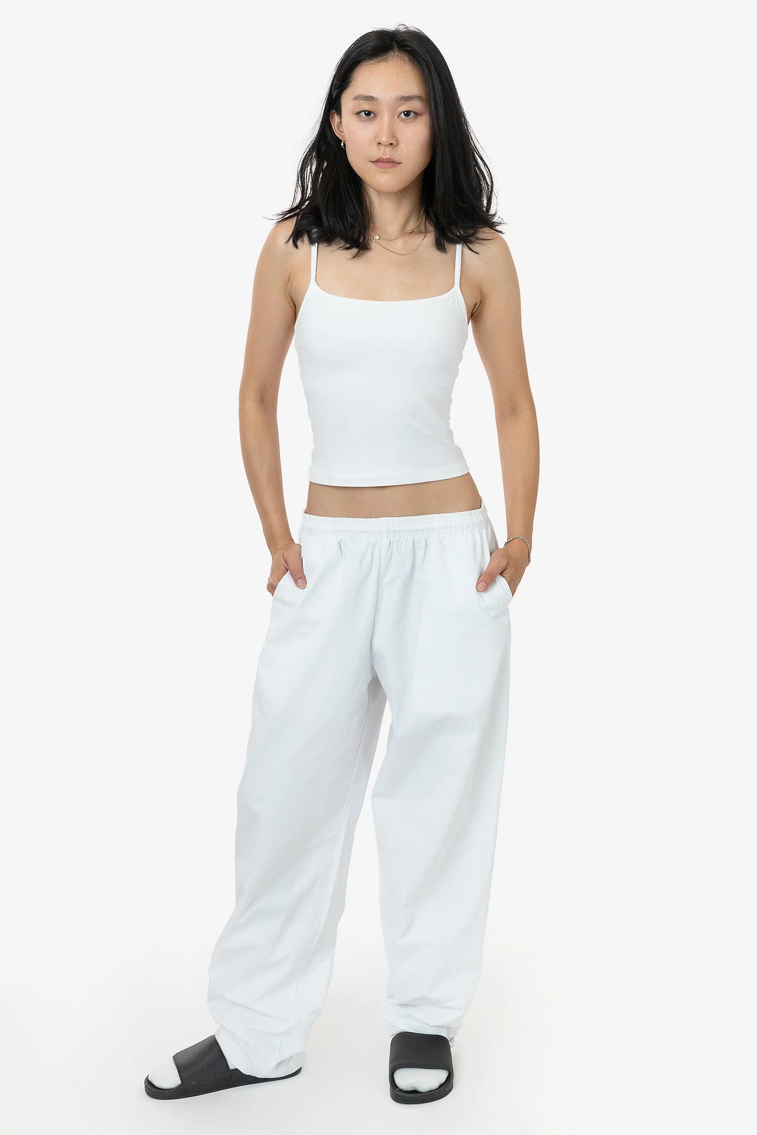 RJC405GD Unisex - Cotton Poplin Wide Leg Pant - Image 7