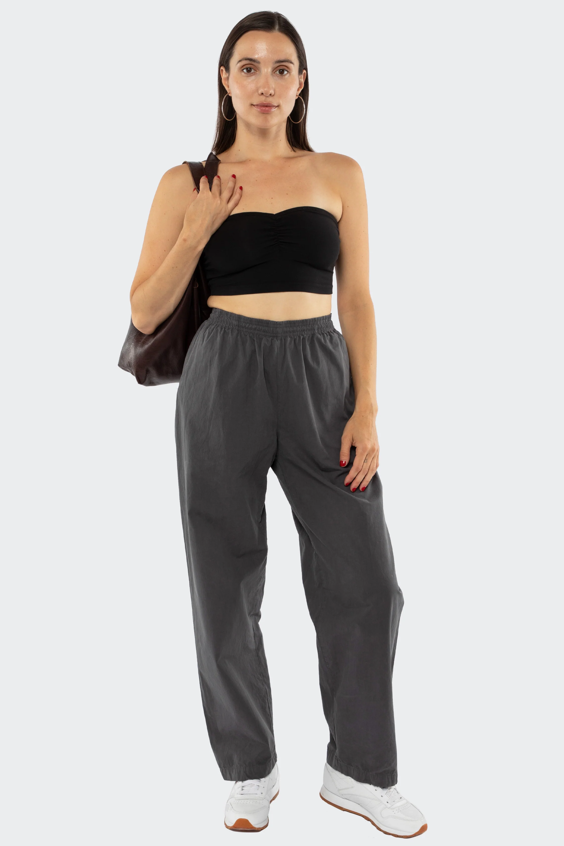 RJC405GD Unisex - Cotton Poplin Wide Leg Pant - Image 8