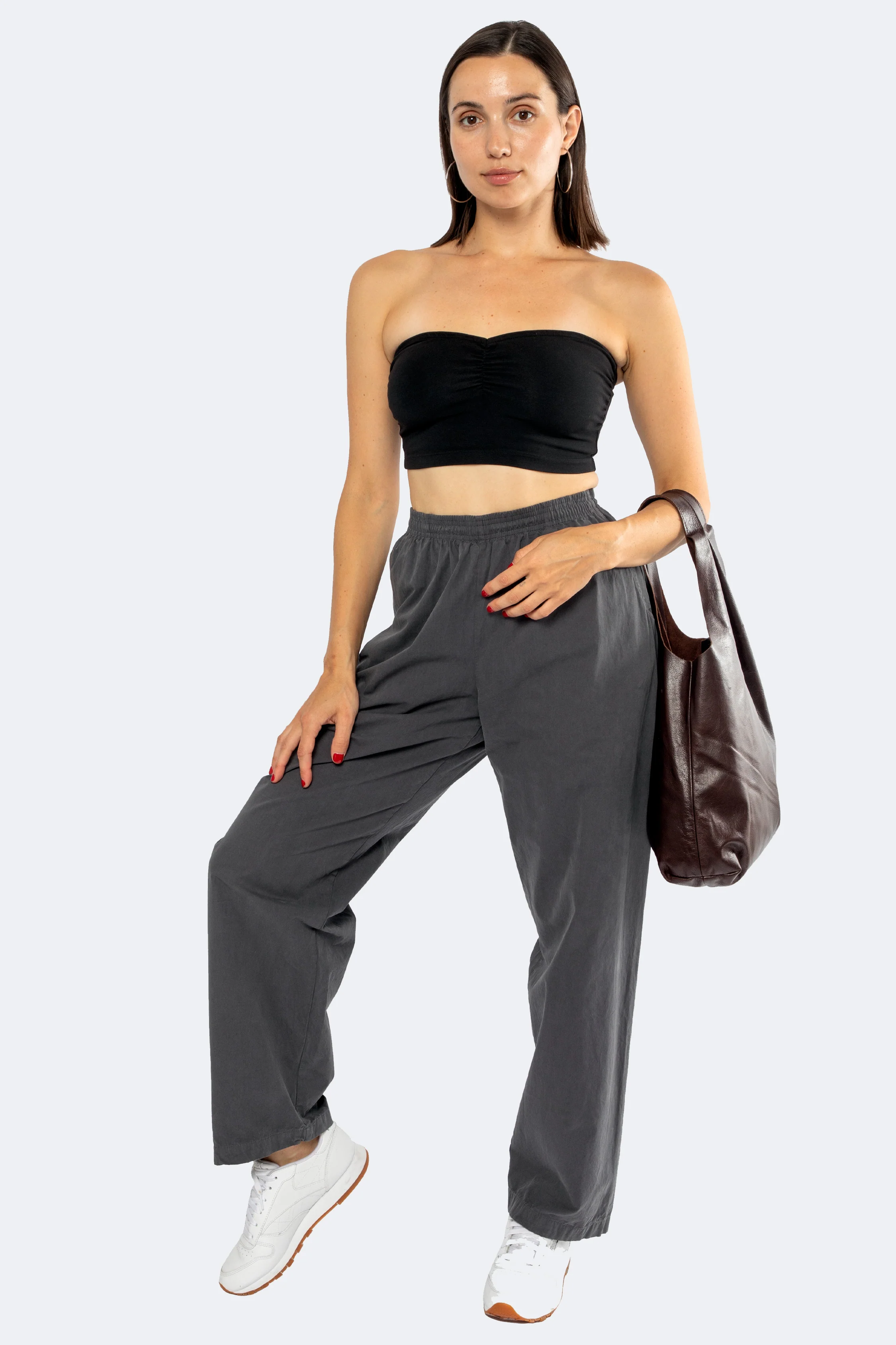 RJC405GD Unisex - Cotton Poplin Wide Leg Pant - Image 9