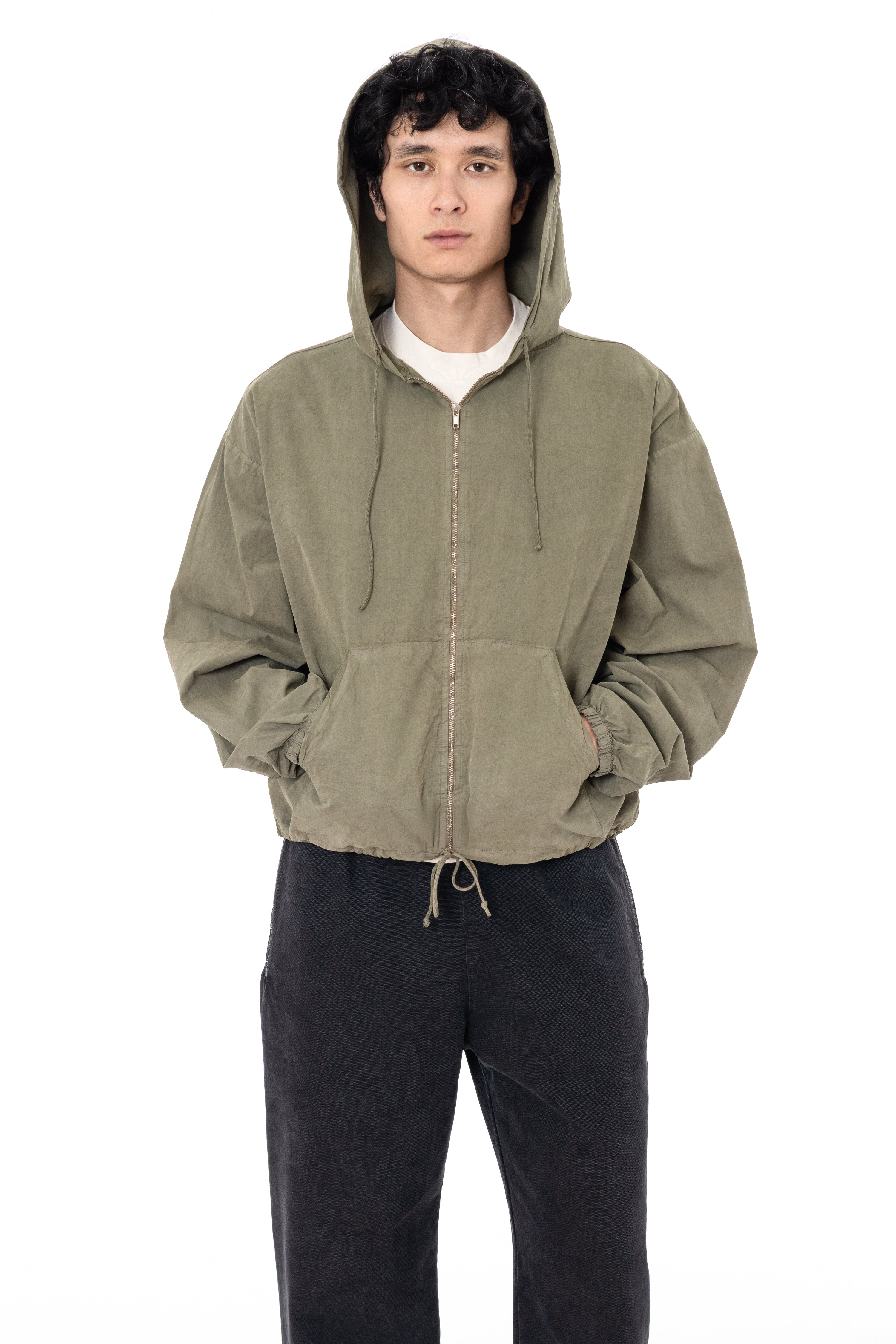 RJC410GD - Cotton Poplin Zip-Up Hooded Jacket - Image 12
