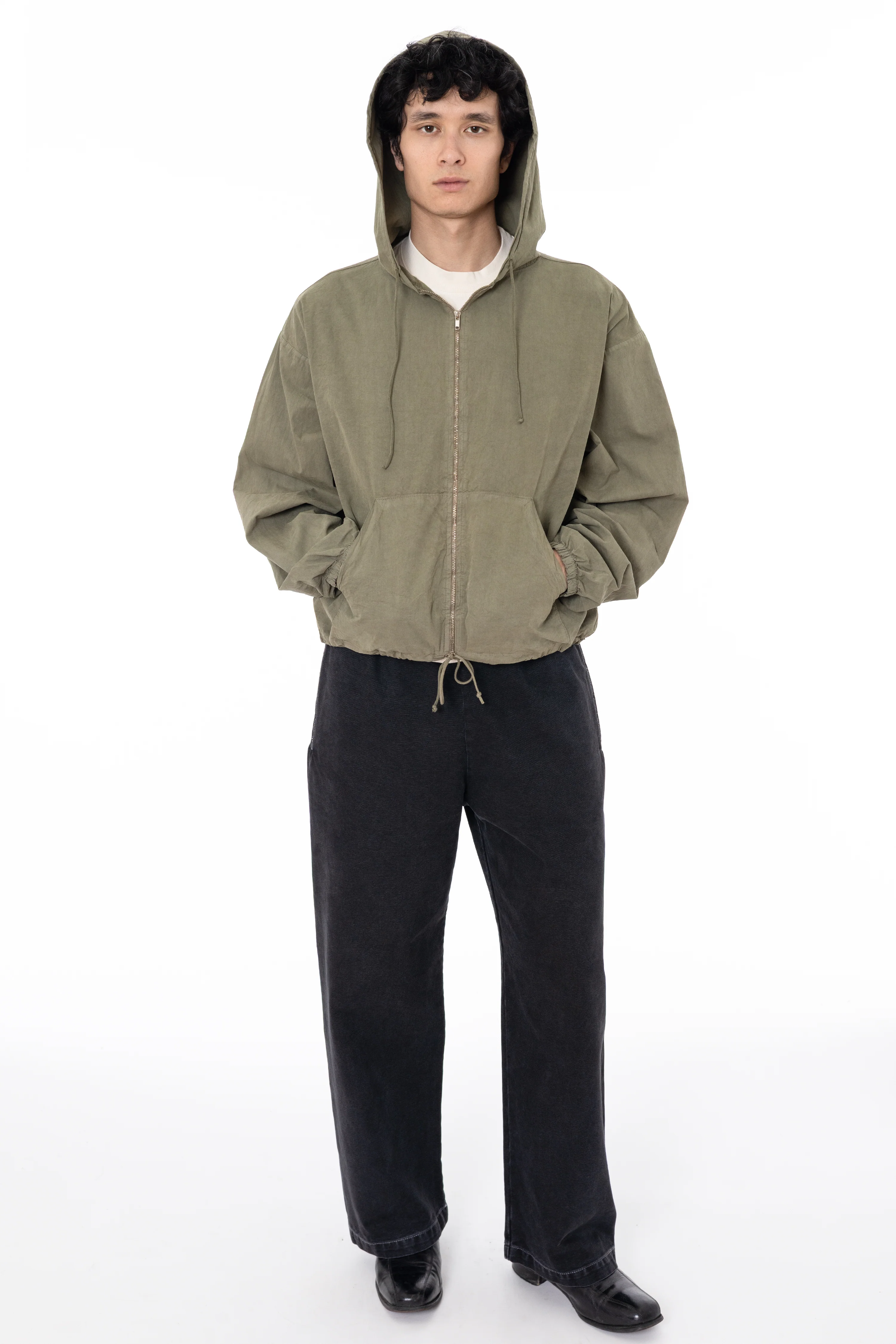 RJC410GD - Cotton Poplin Zip-Up Hooded Jacket - Image 18