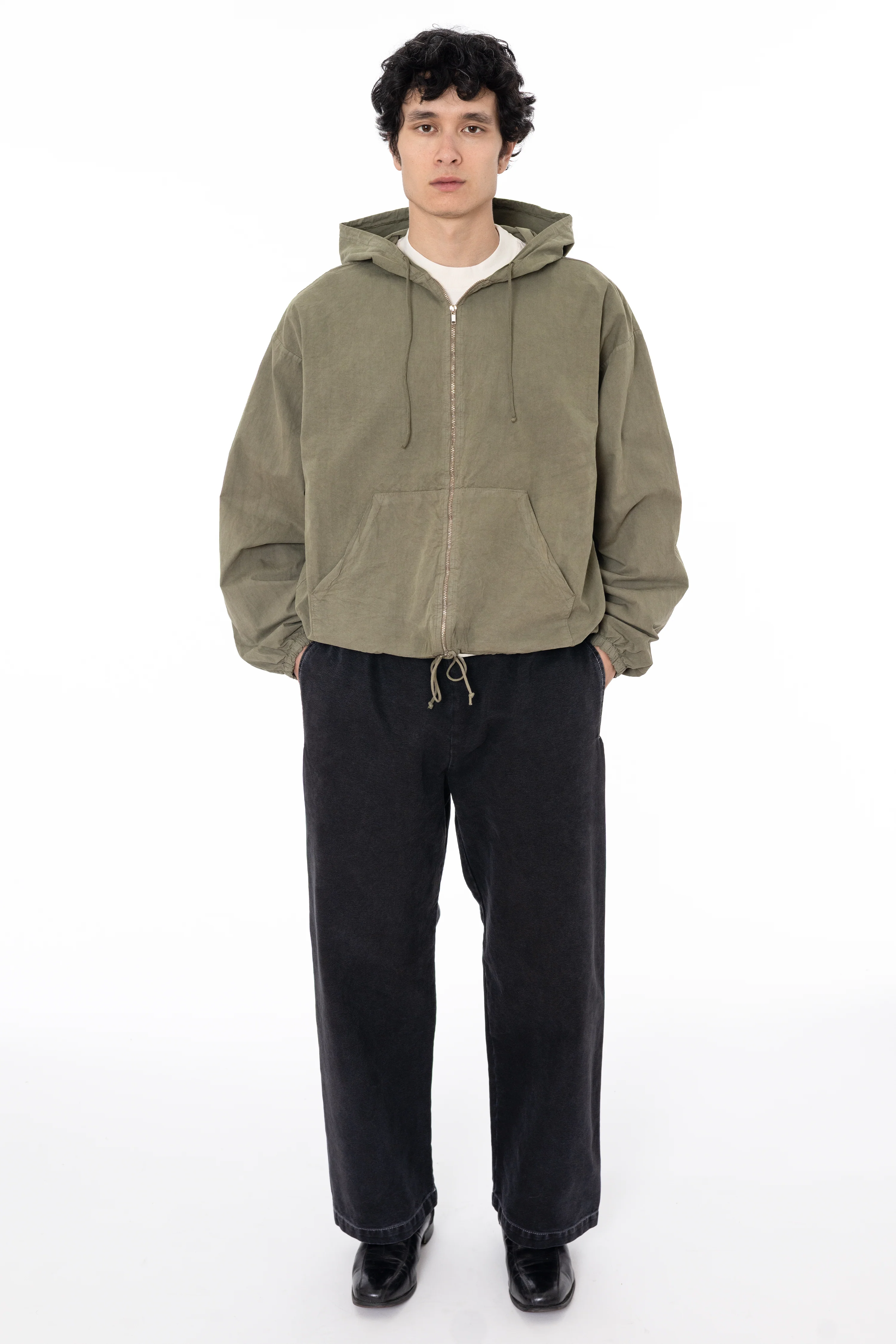 RJC410GD - Cotton Poplin Zip-Up Hooded Jacket - Image 22