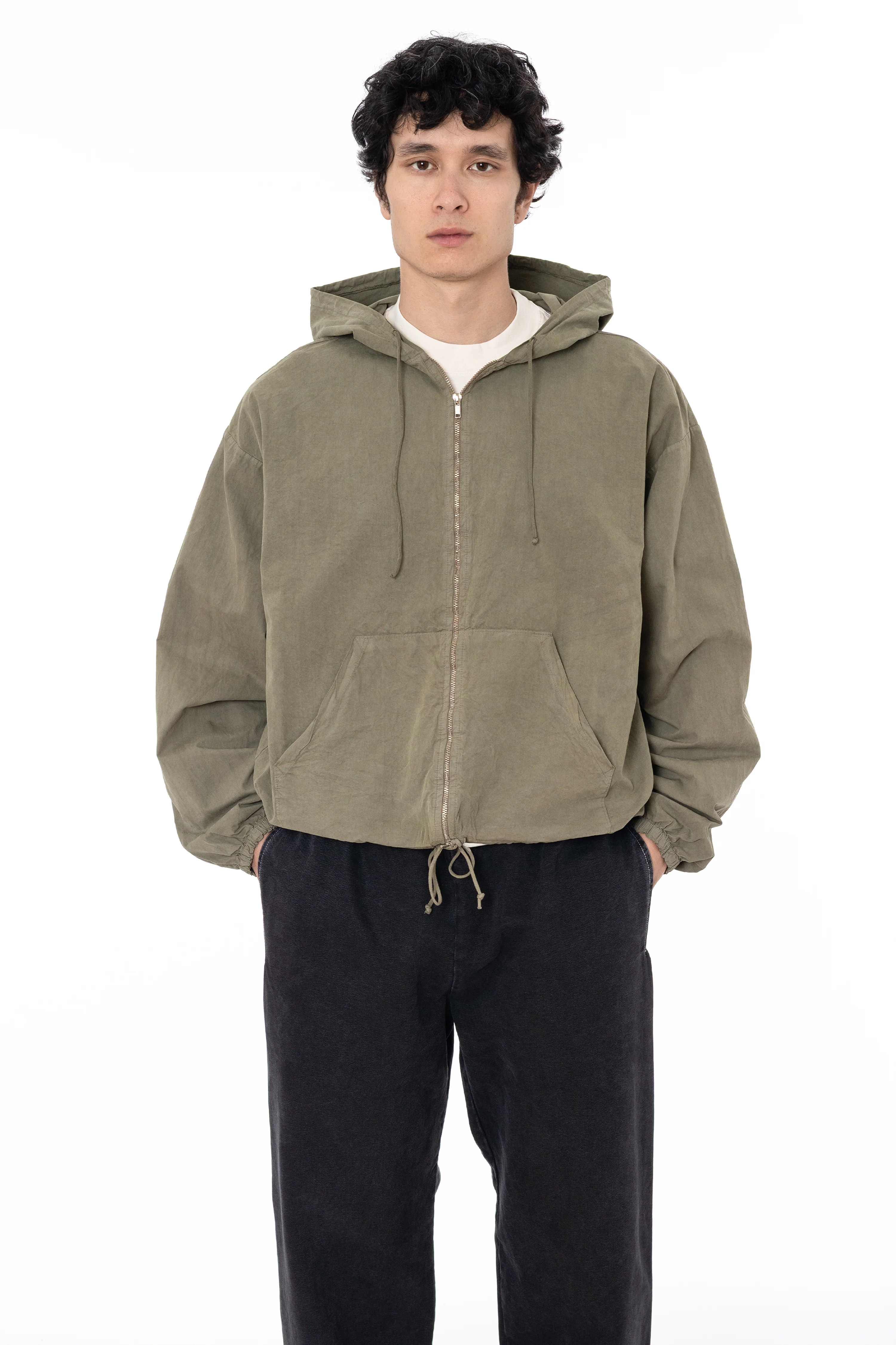 RJC410GD - Cotton Poplin Zip-Up Hooded Jacket - Image 23