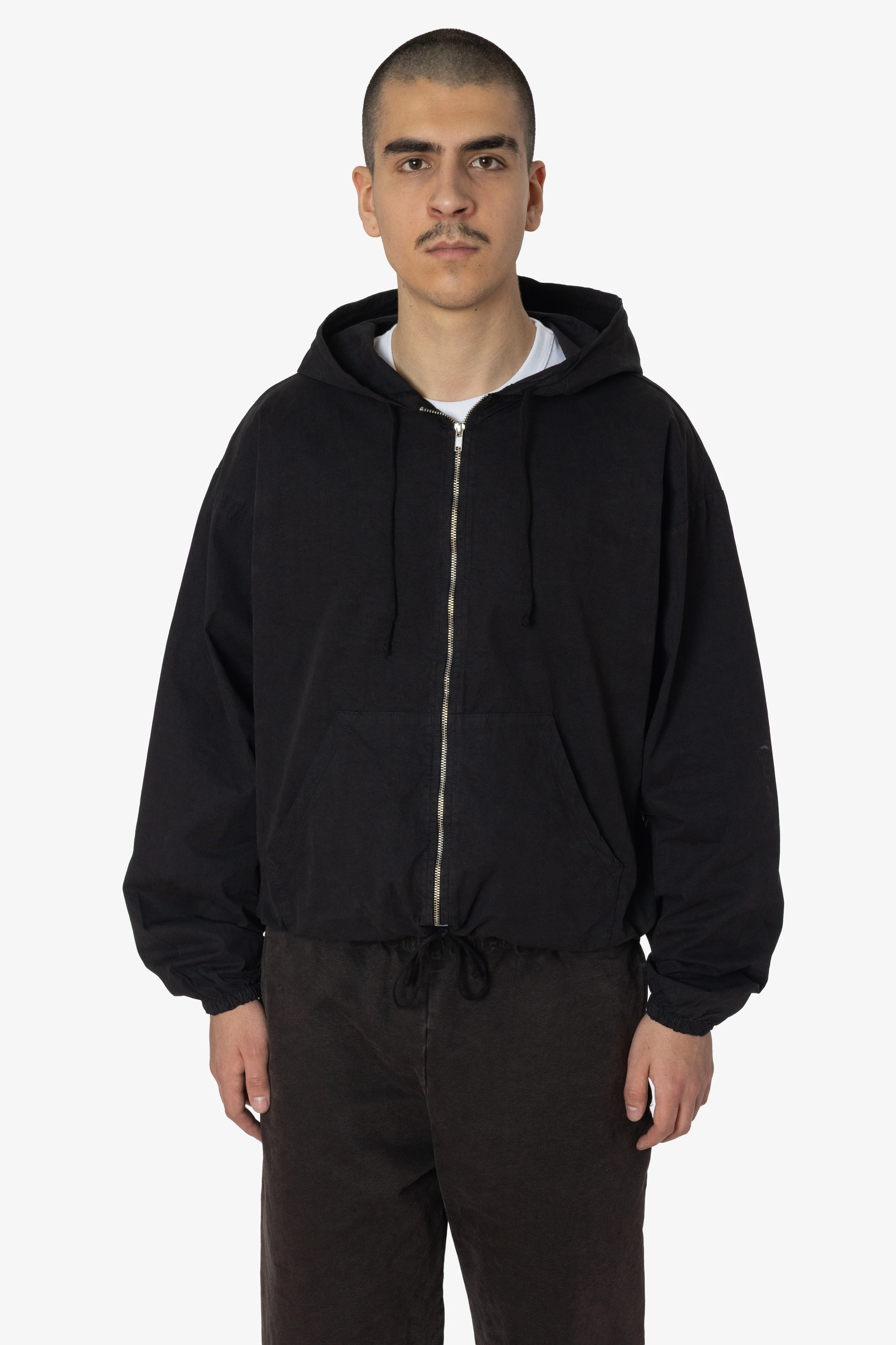 RJC410GD - Cotton Poplin Zip-Up Hooded Jacket - Image 30
