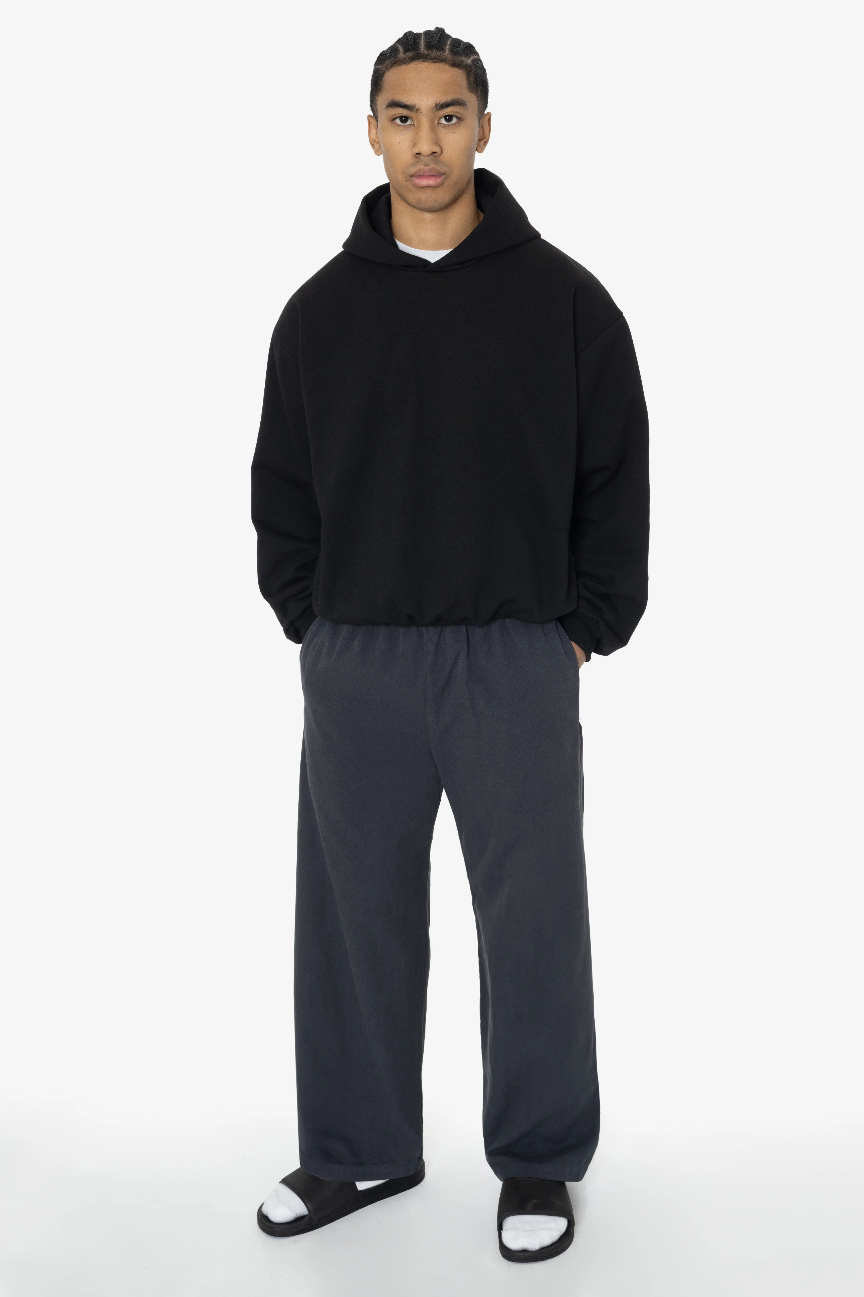 RLC05GD - 6oz Lightweight Micro Canvas Open Bottom Pants - Image 2