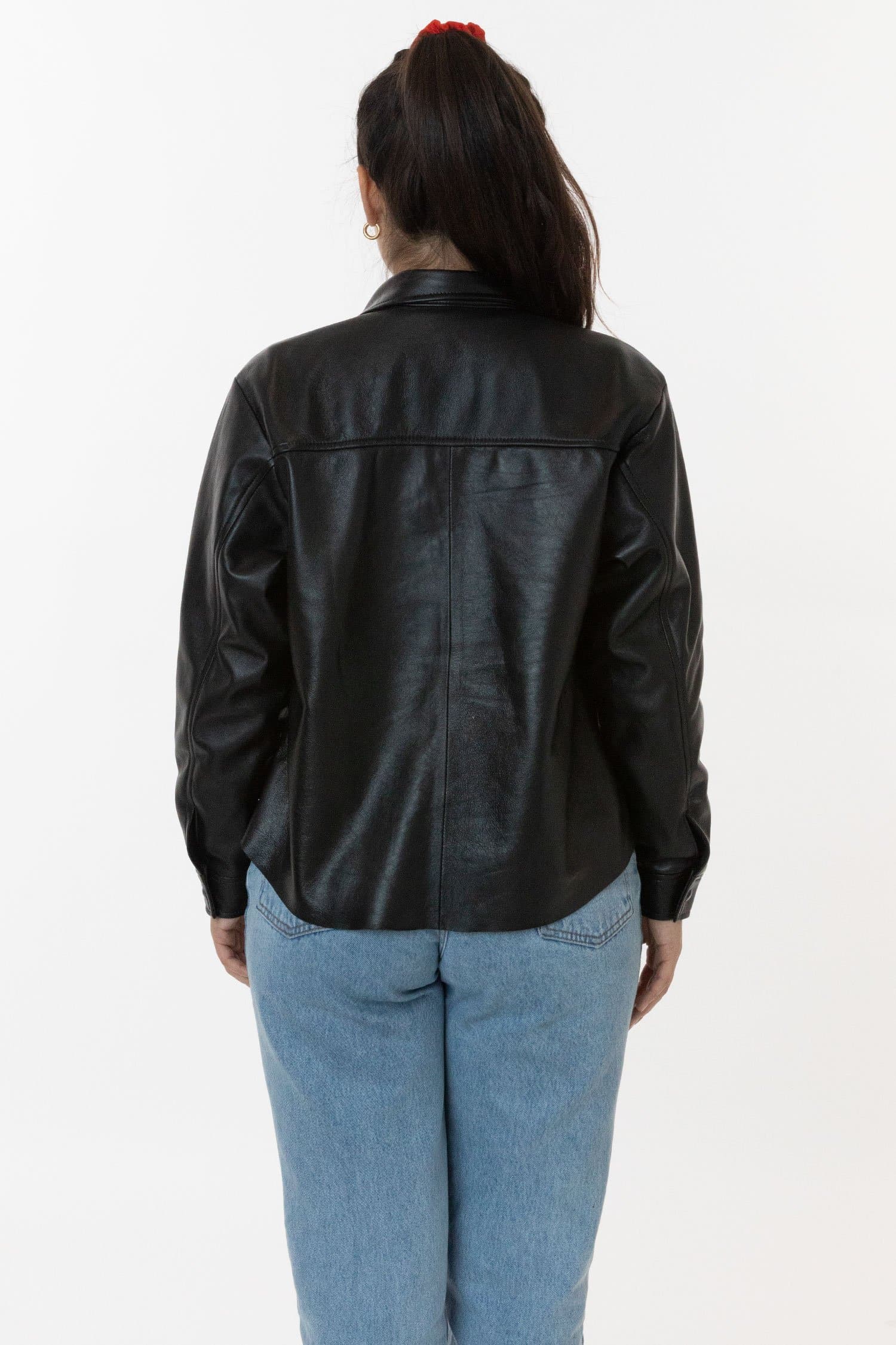 RLH3027 - Leather Button Up - Image 10