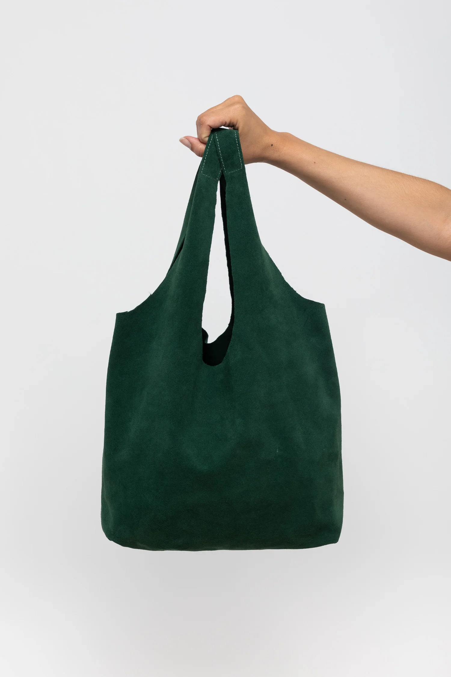 RLH3409 - Raw Suede Shopping Bag - Image 12