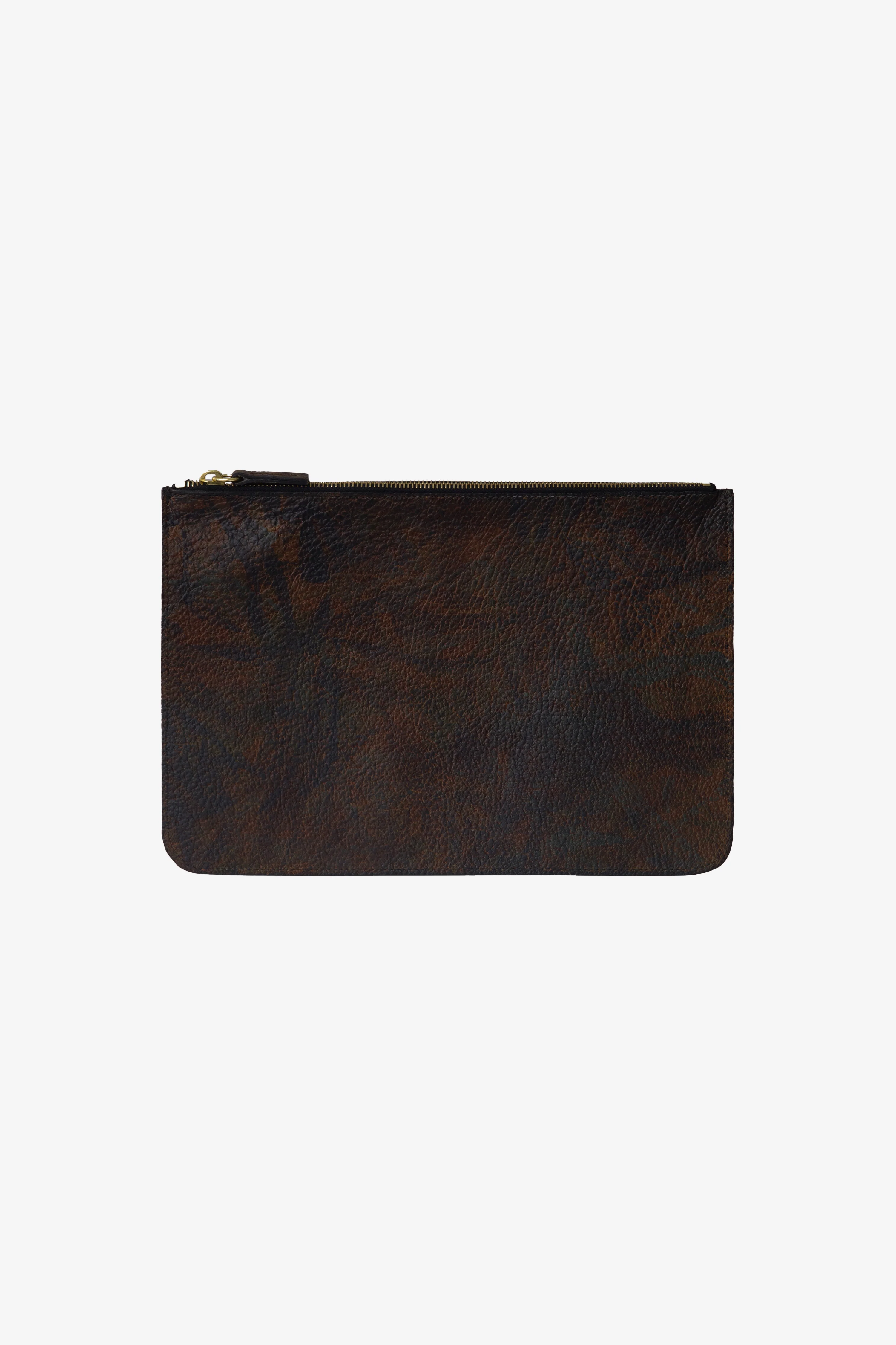 RLH3412 - Medium Leather Zip Pouch - Image 20