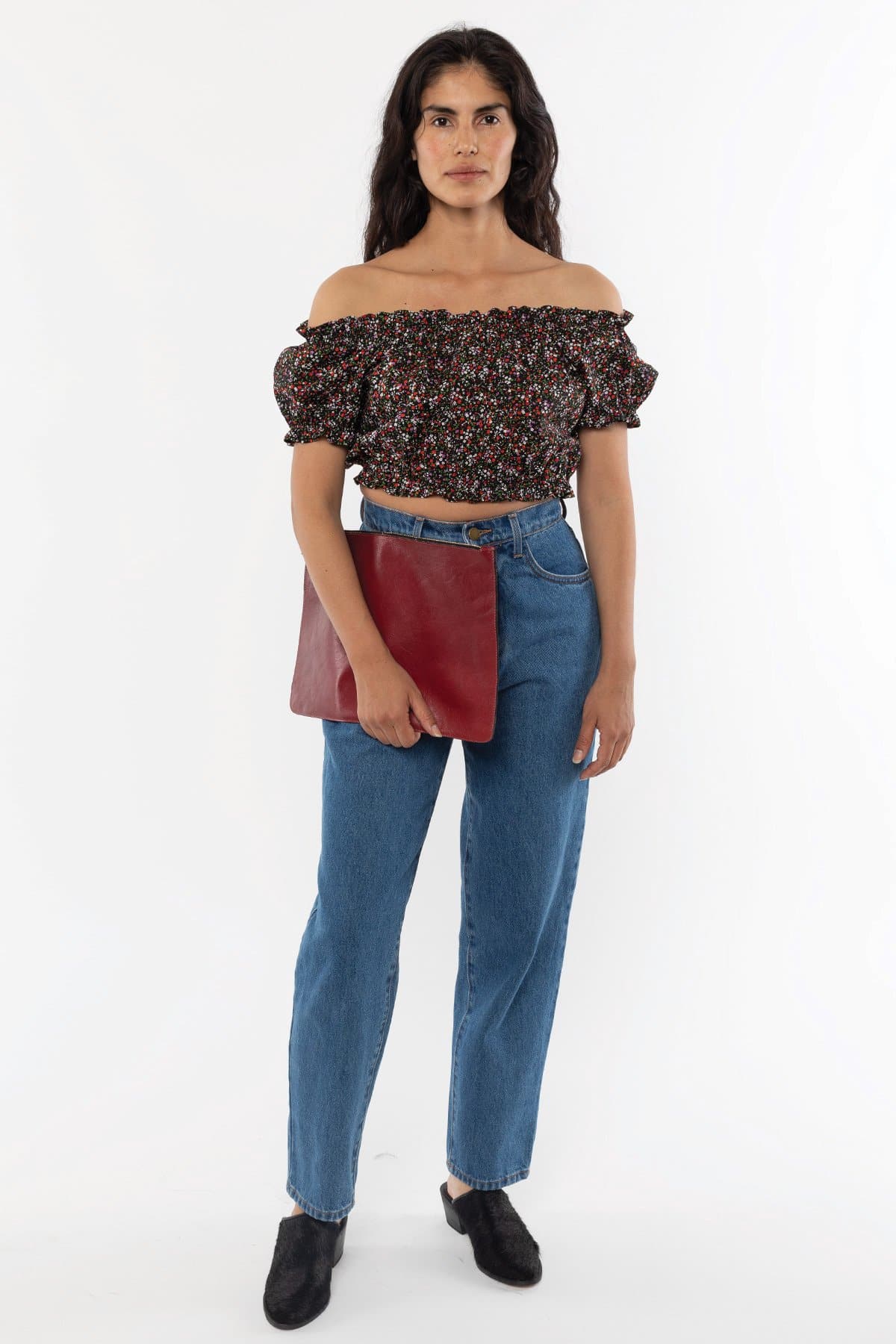 RLH3413 - Large Leather Zip Pouch - Image 9