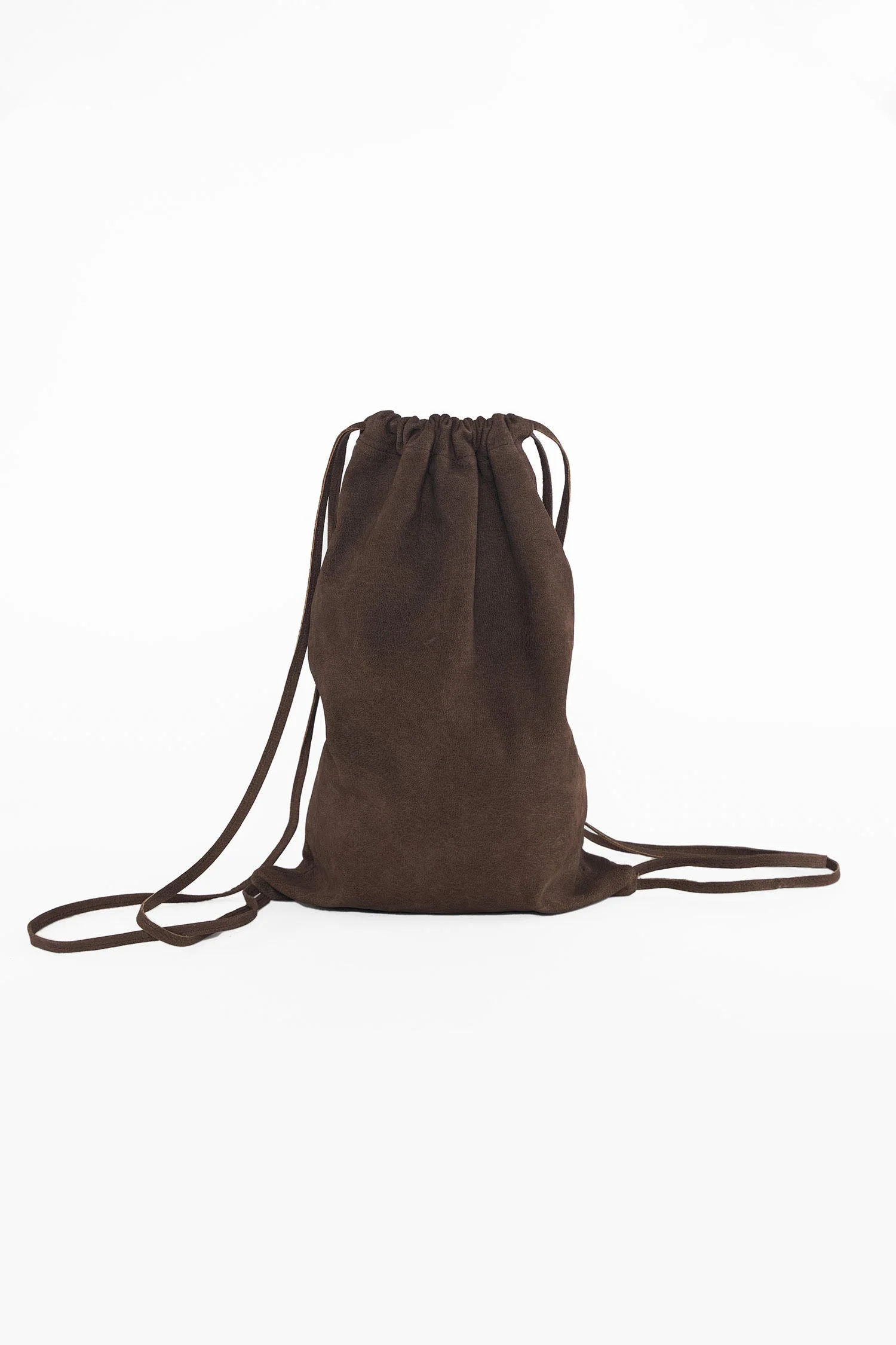 RLH3414 - Unisex Leather Drawstring Backpack - Image 19