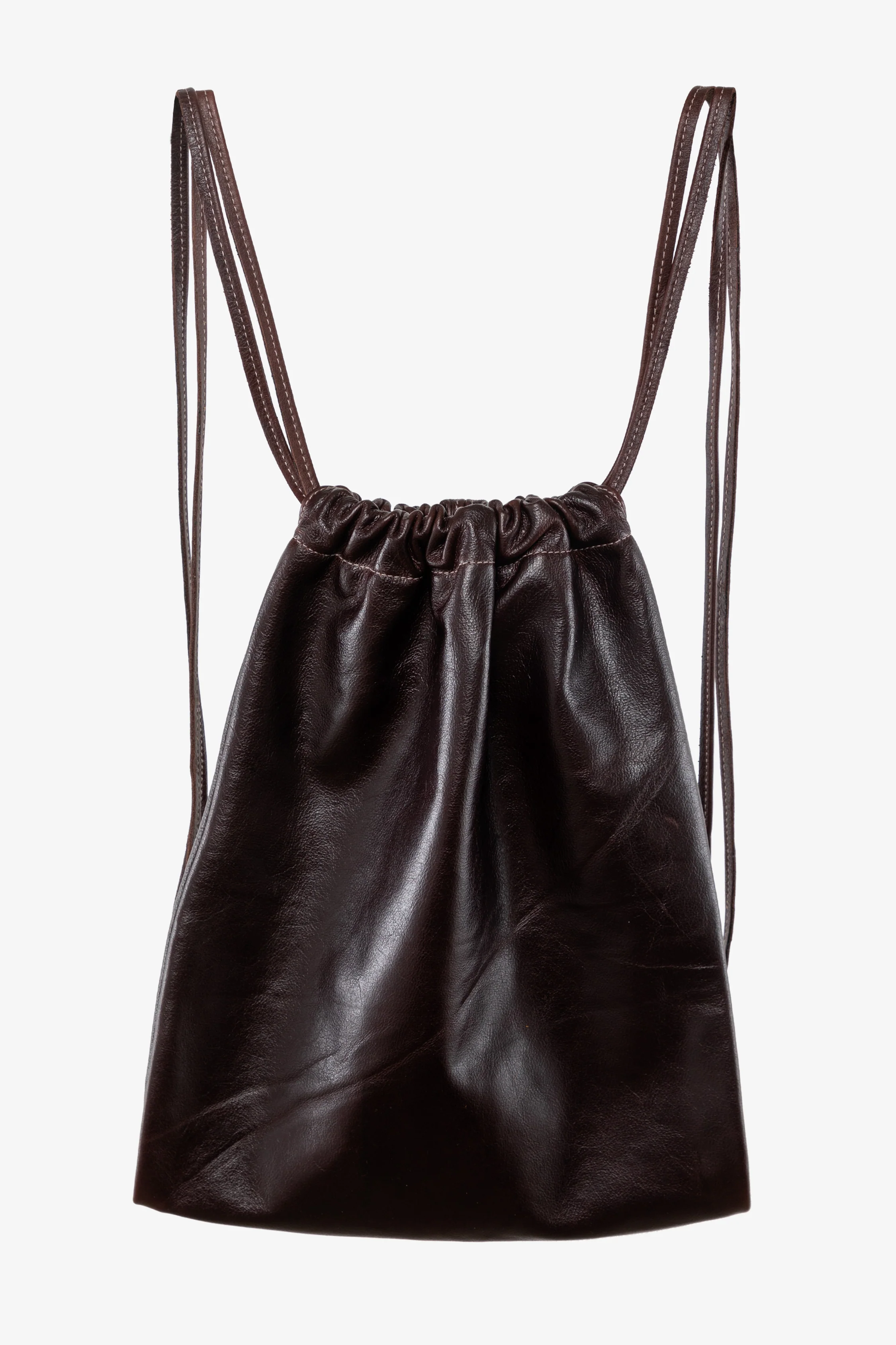 RLH3414 - Unisex Leather Drawstring Backpack - Image 37