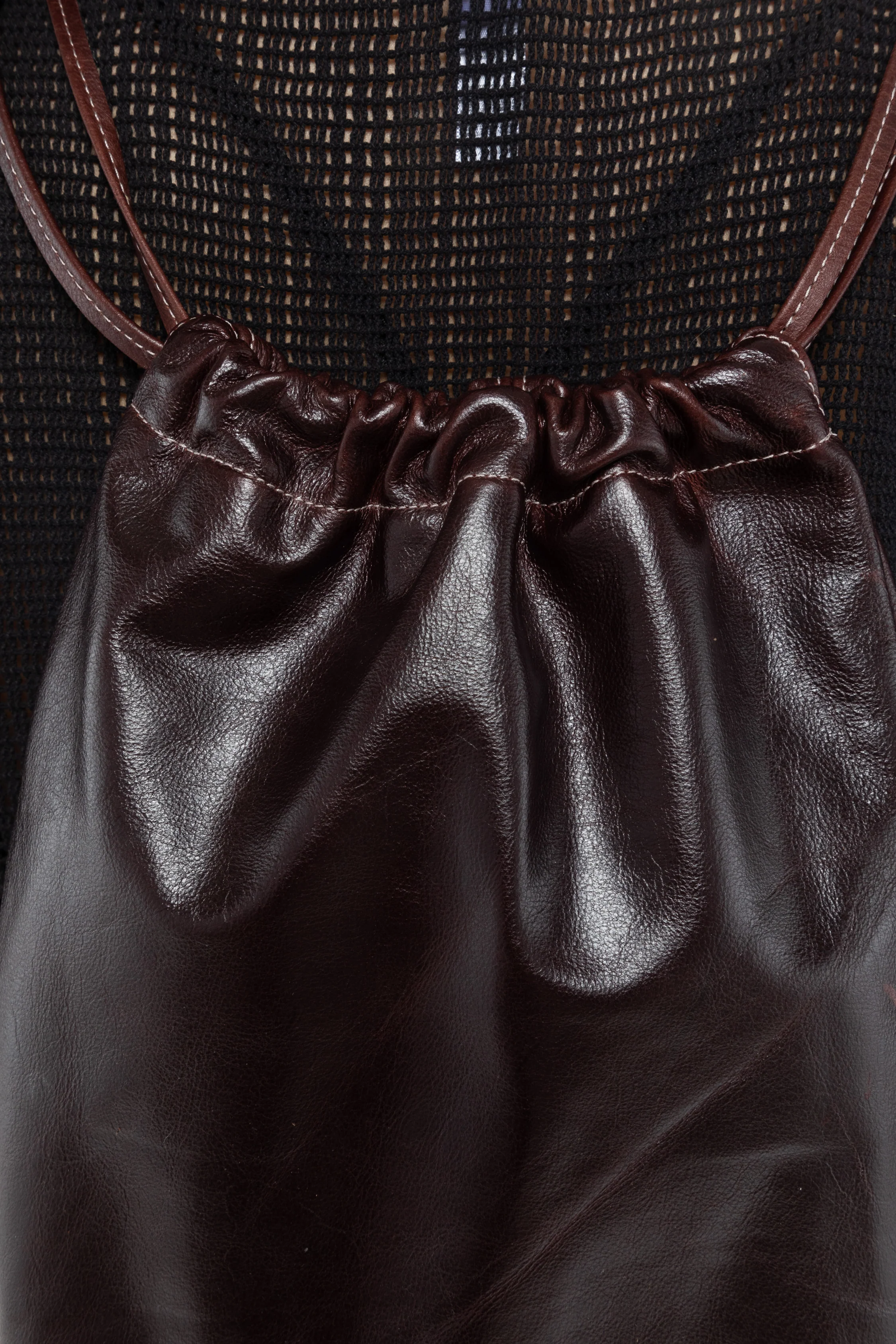 RLH3414 - Unisex Leather Drawstring Backpack - Image 39